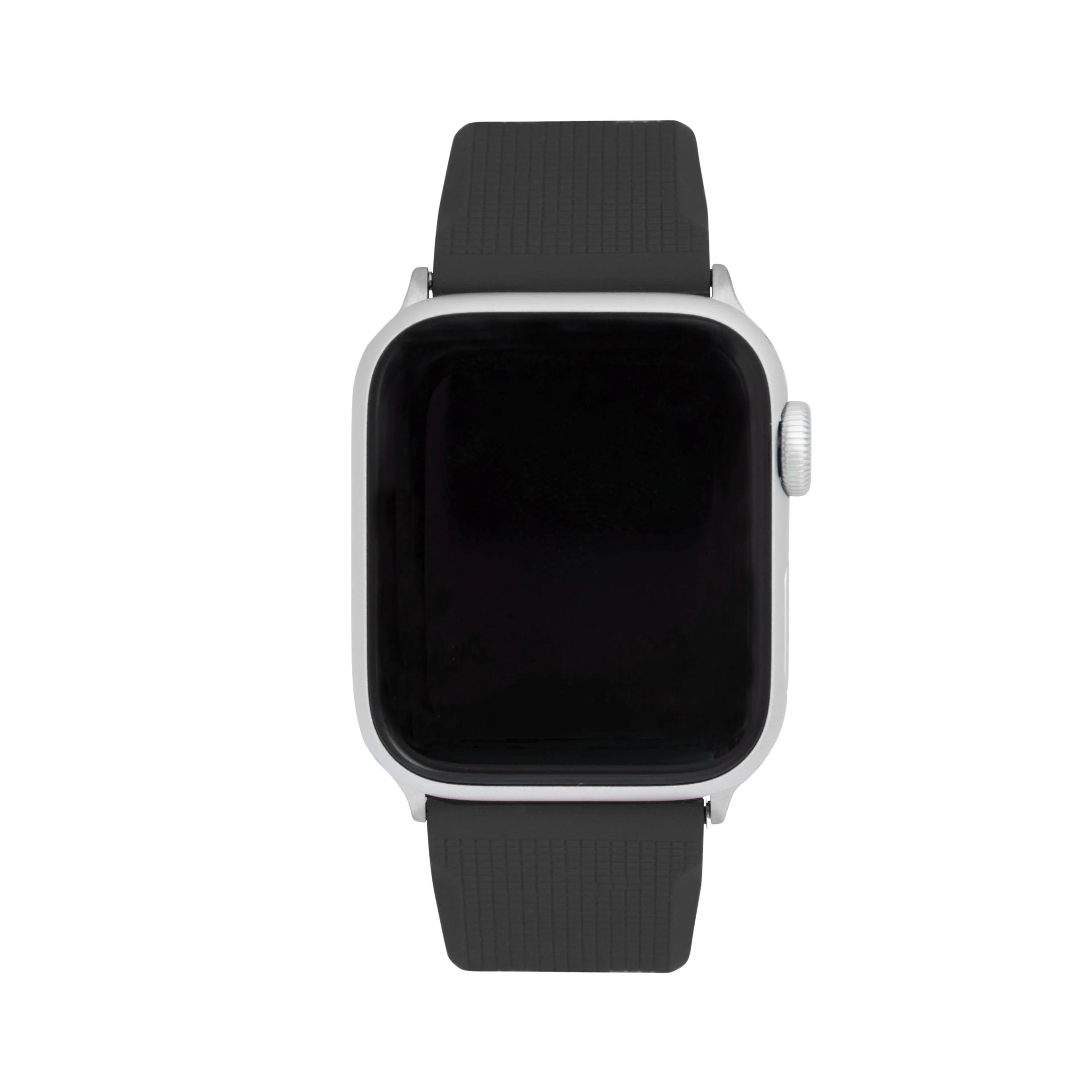 Silicone Adjustable Deployment Band  for Apple Watch Ultra & Series 8/7/6/5/4/3/2/1/SE Black (42mm | 44mm | 45mm | 49mm) |  Dial - Image 2