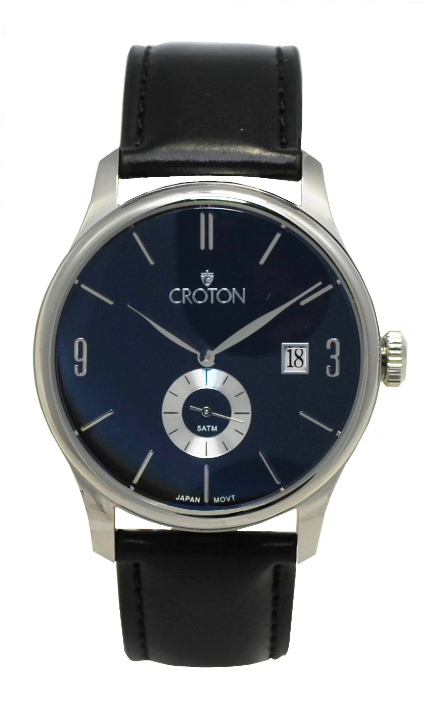 Silvertone Black/Silver Tone/Black | Black Dial