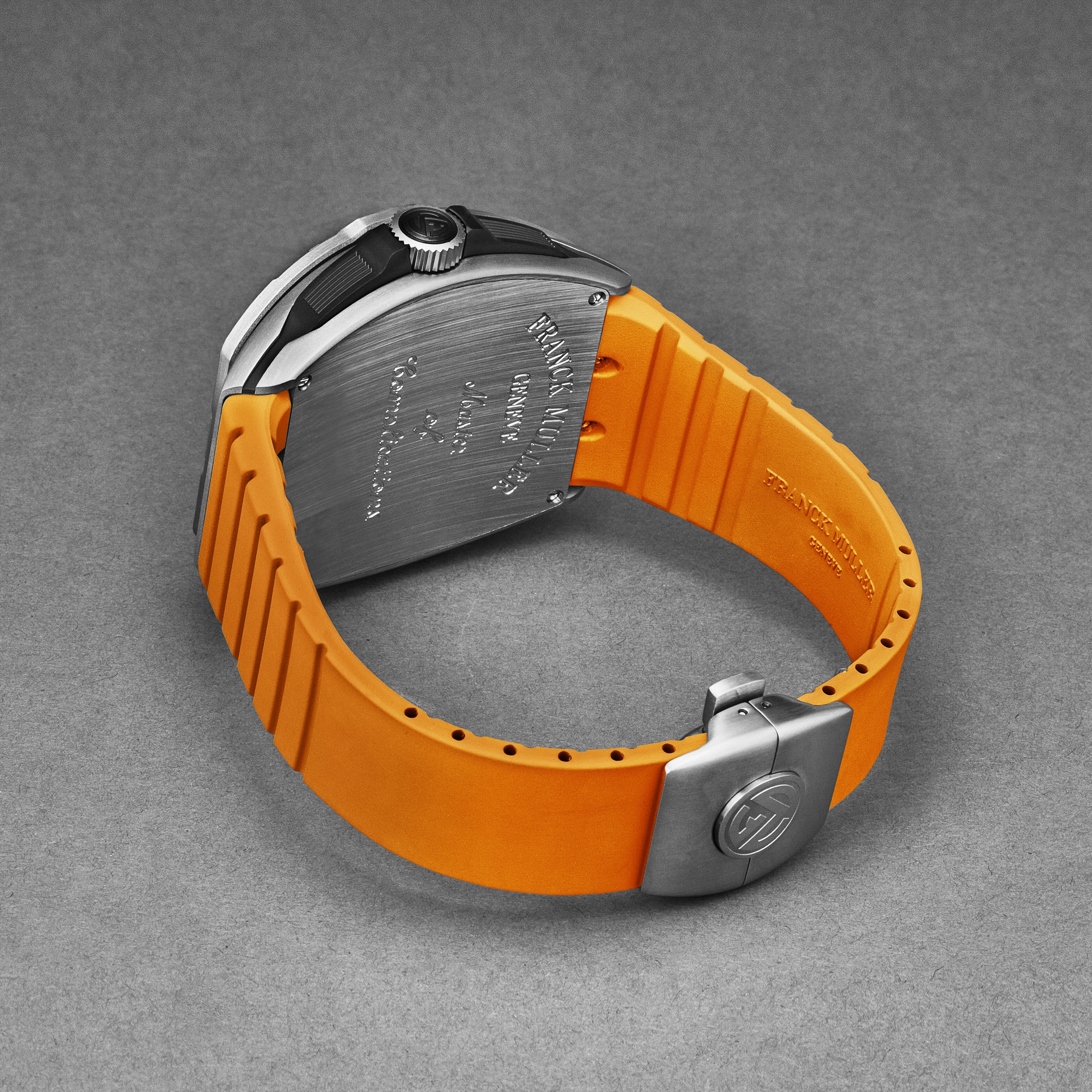 SkaFander 46SCSKFBLKORG / Black, Openworked | Black Dial - Image 3