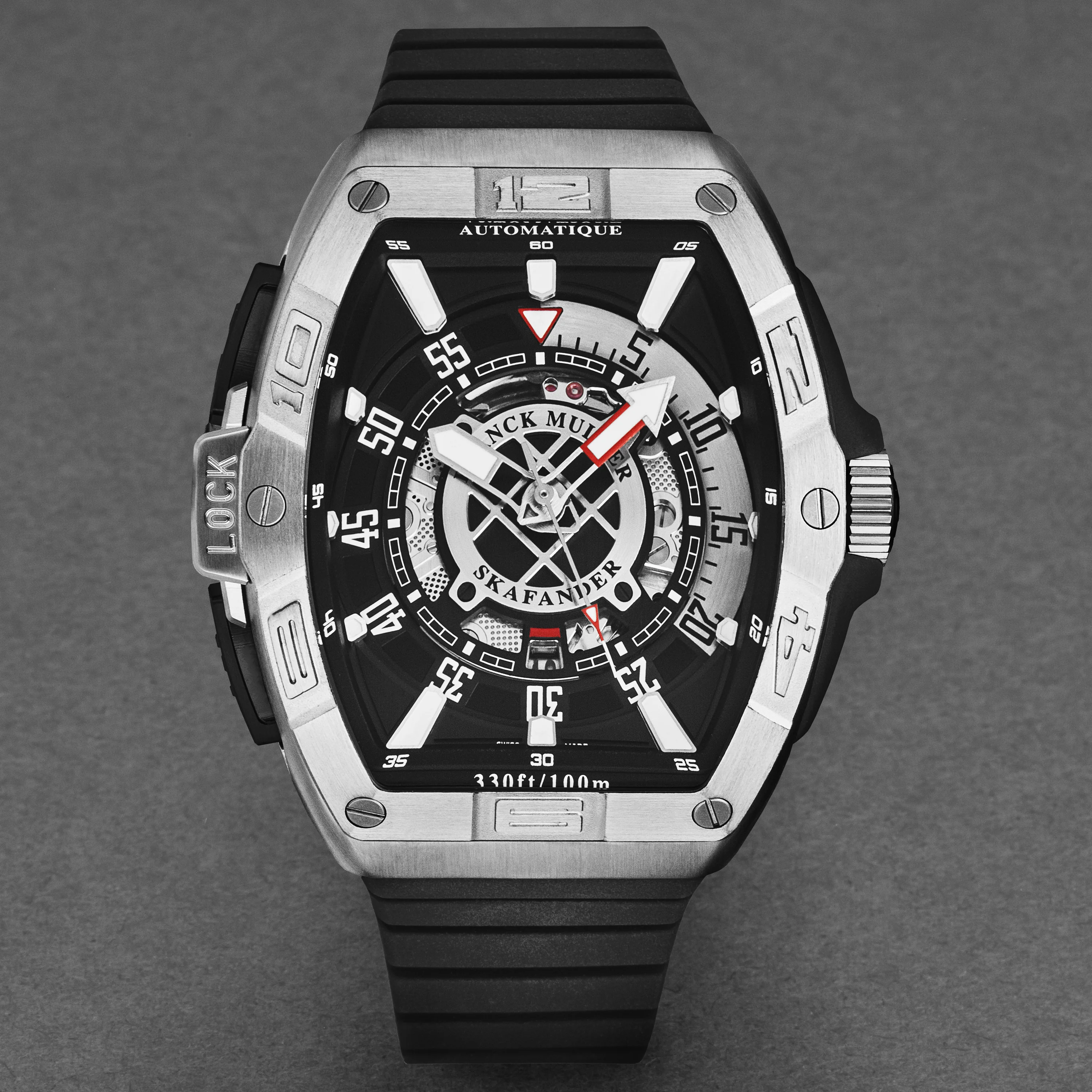 SkaFander 46SCSKFBLKWHT / Black | Black Dial - Image 4
