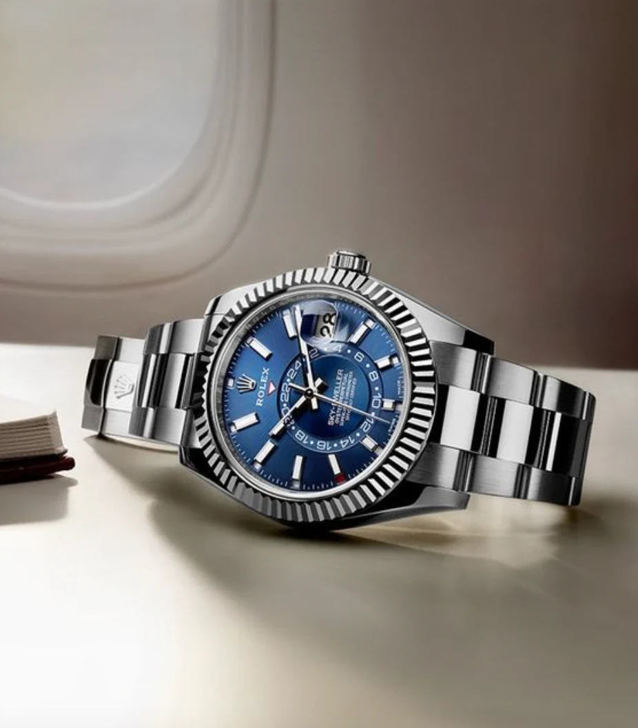 Pre-Owned Rolex Sky Dweller Blue Dial 42mm - Image 3