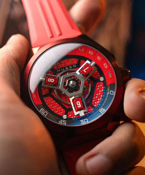 Skylab Automatic Limited Edition Red / Red Rubber | Red Dial - Image 2