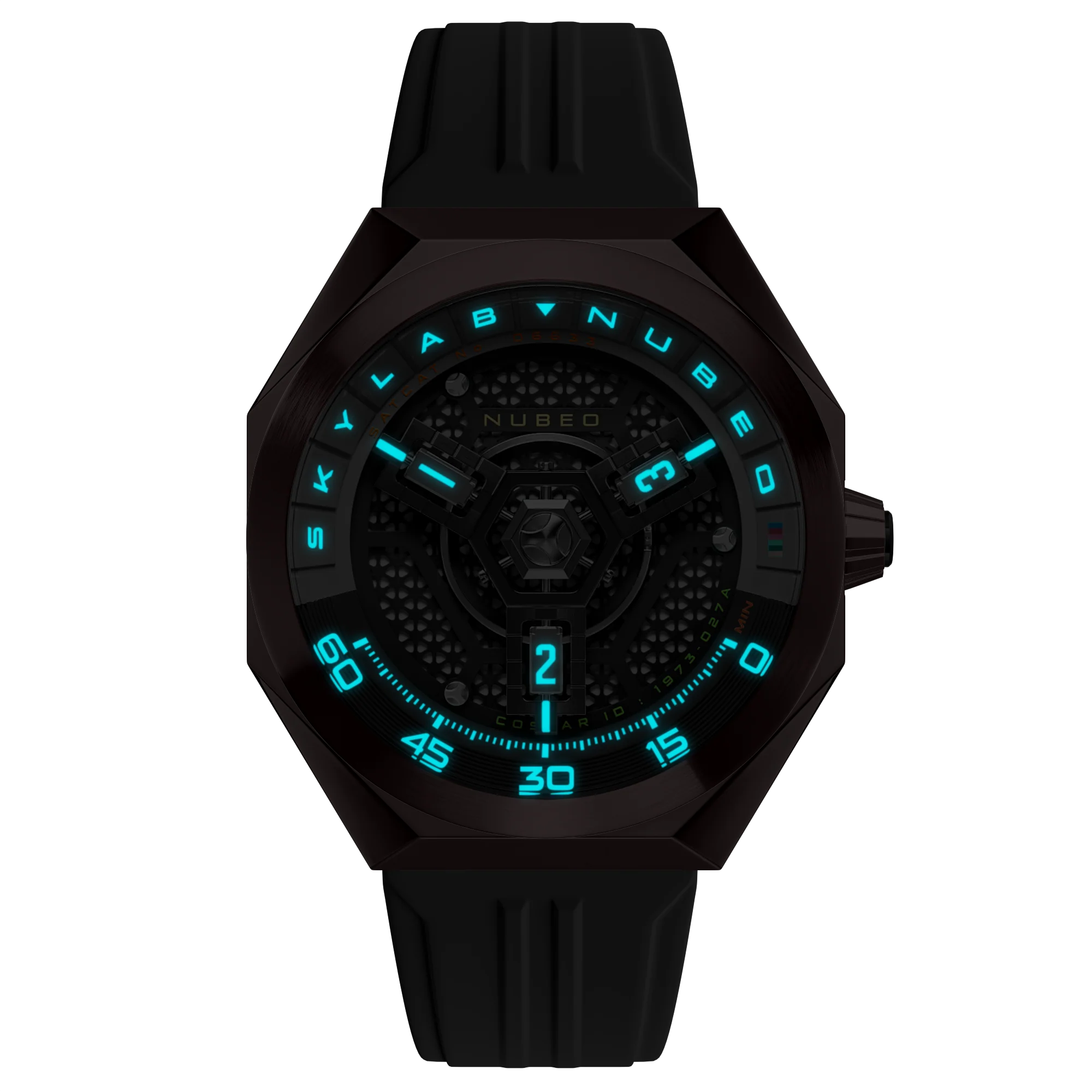 Skylab Automatic Limited Edition Set Black / Rubber | Black Dial - Image 3