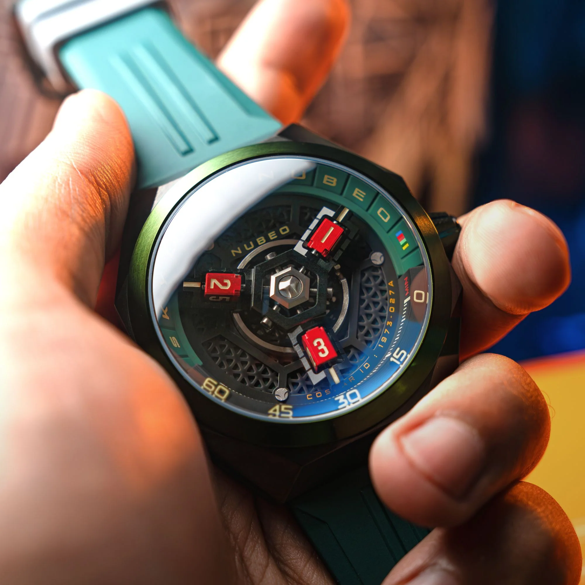 Skylab Automatic Limited Edition Set Green / Rubber | Green Dial - Image 2