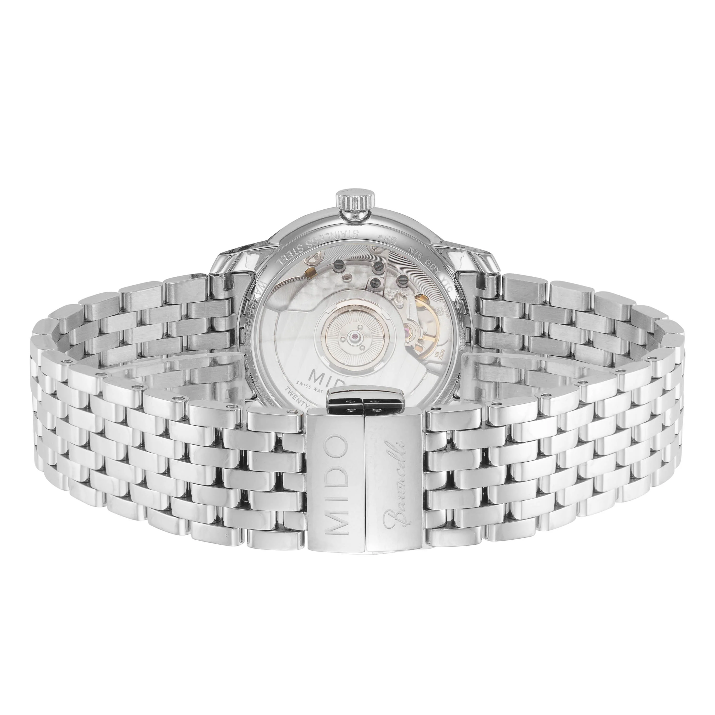 Smiling Moon 33mm / White / Silver | White Dial - Image 3