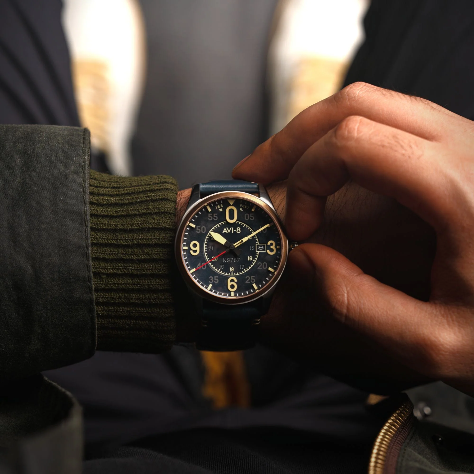 Smith Automatic Blue / Blue Leather | Blue Dial - Image 2