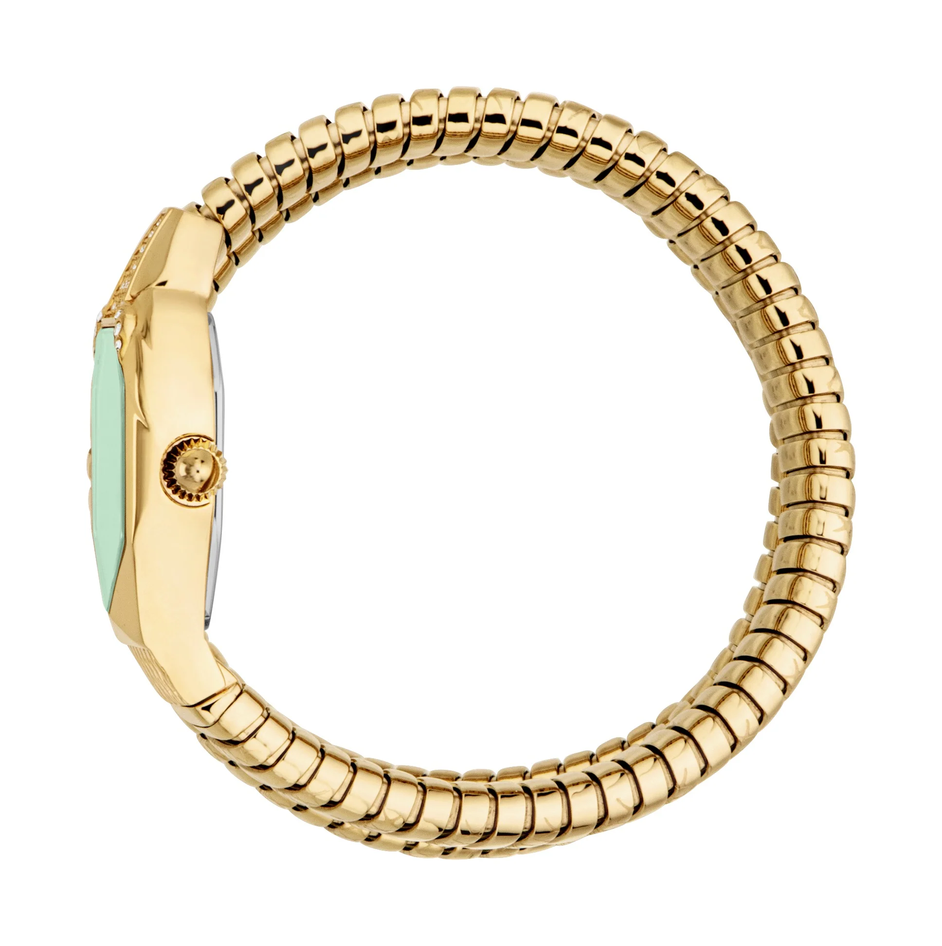 Snake 22mm / Dark Green / Gold Dark Green Dial - Image 2