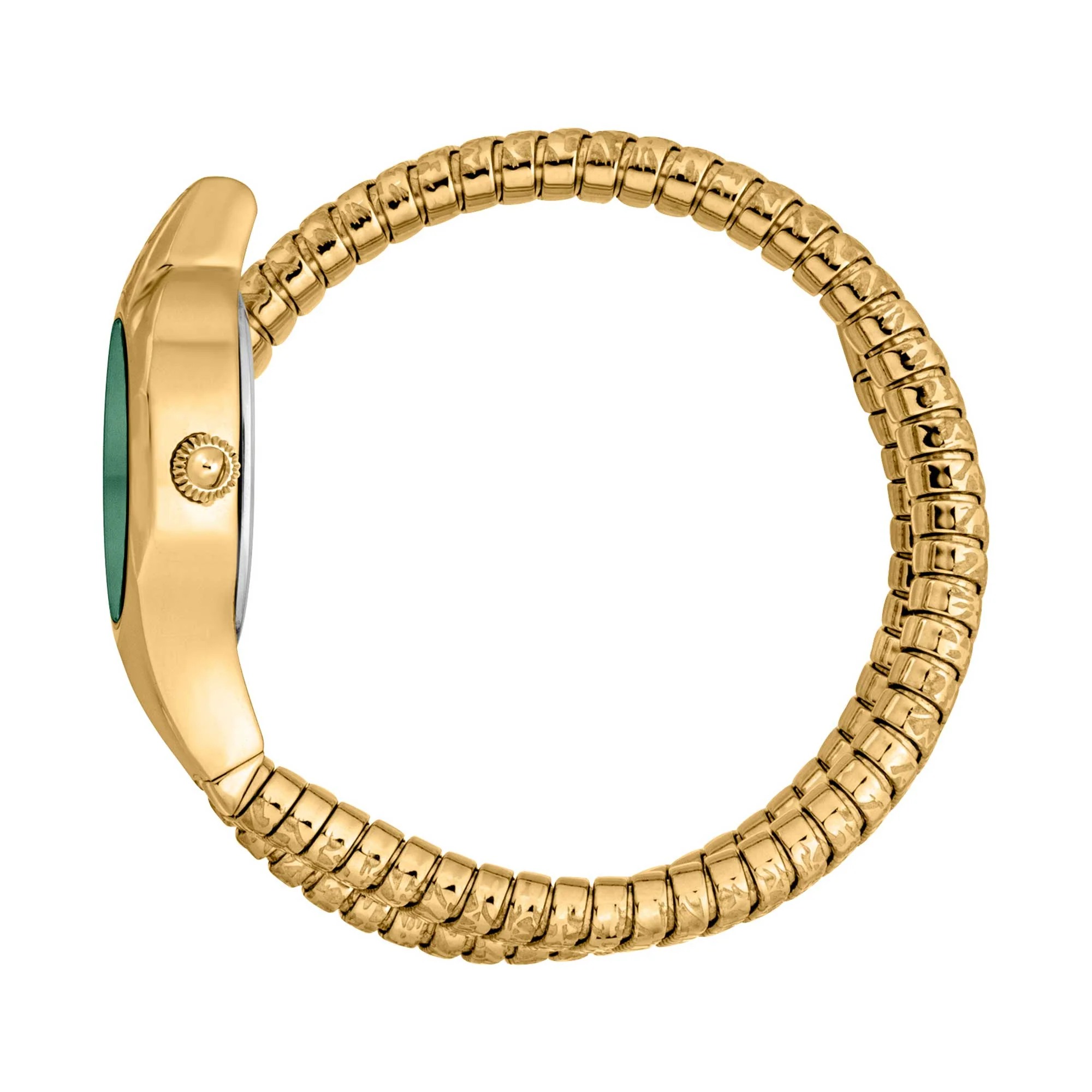 Snake 22mm / Dark Green / Gold Dark Green Dial - Image 3