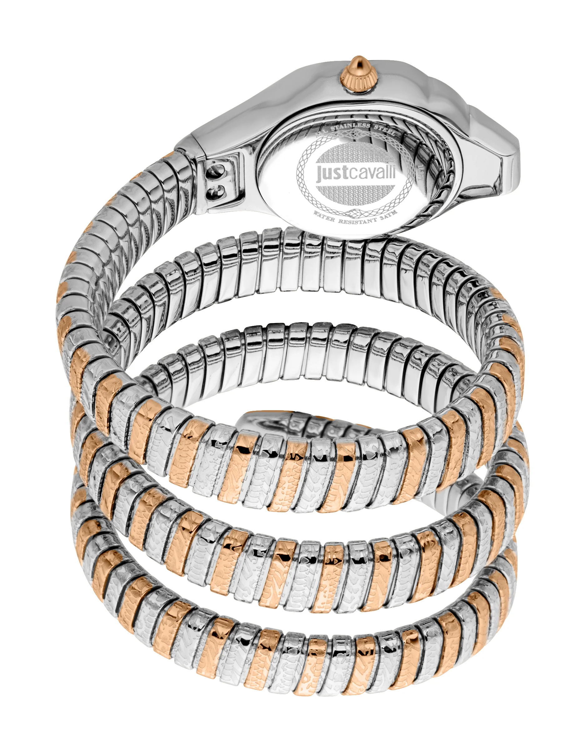 Snake 22mm / Silver / Silver and Rose Gold Silver Dial - Image 2