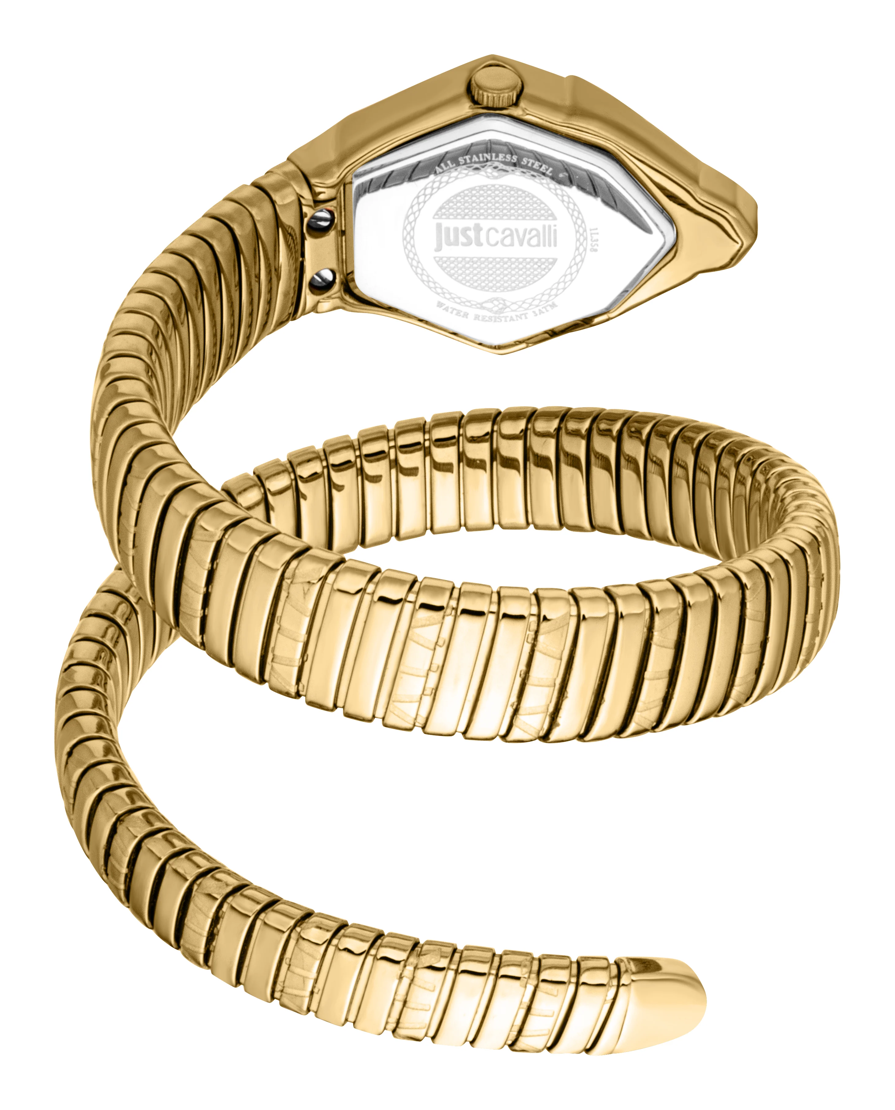 Snake 23mm / Silver / Gold | Silver Dial - Image 2