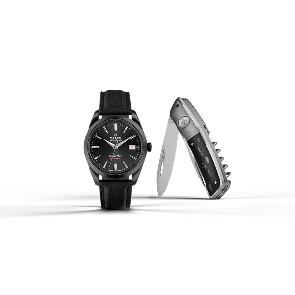 Snow Star Dark Matter Midway Edition Kinfe and Watch WG Exclusive | Black Dial