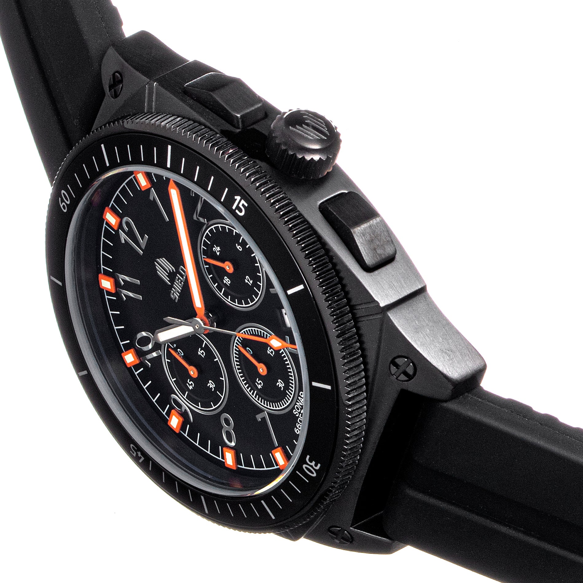 Sonar with Date Black | Black Dial - Image 3
