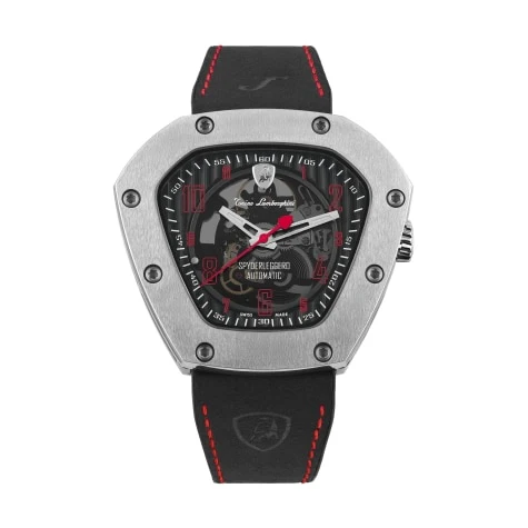 Spyderleggero Skeleton TITANIUM / RED (Extended Ship Time from Switzerland) Black Dial - Image 5