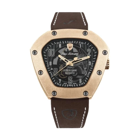 Spyderleggero Skeleton ROSE GOLD (Extended Ship Time from Switzerland) Black Dial - Image 5