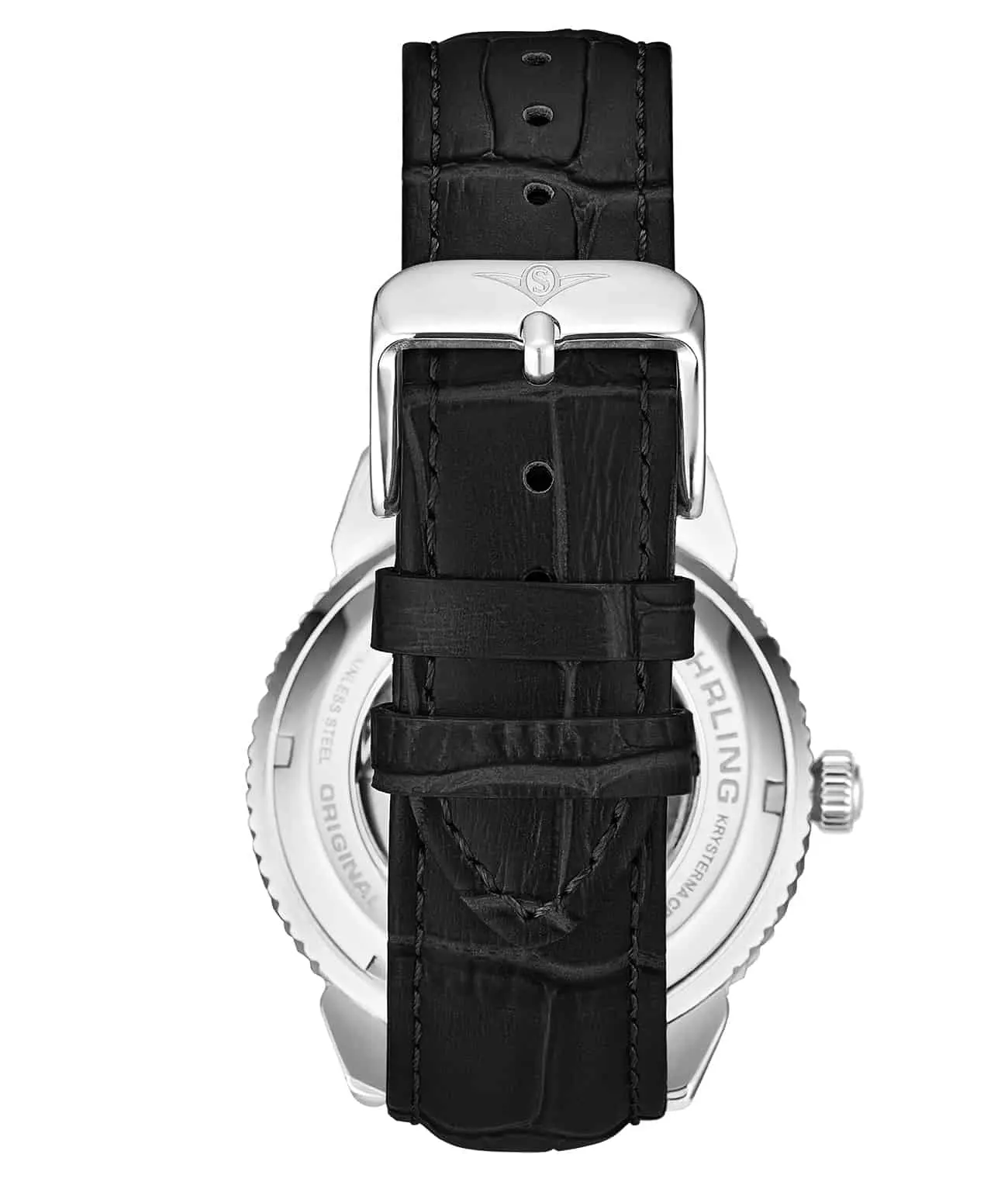 Legacy Black/Leather/White Dial/Silver Case | White Dial - Image 2