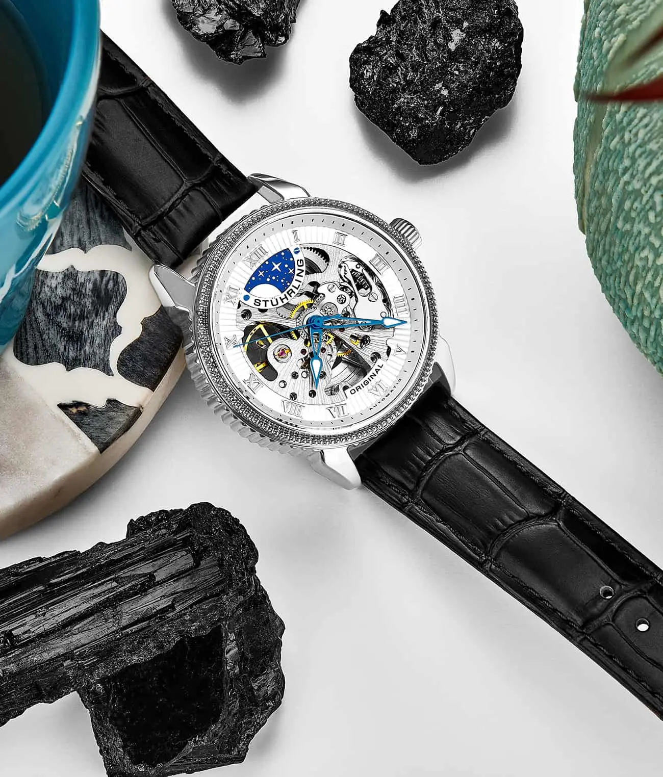 Legacy Black/Leather/White Dial/Silver Case | White Dial - Image 3
