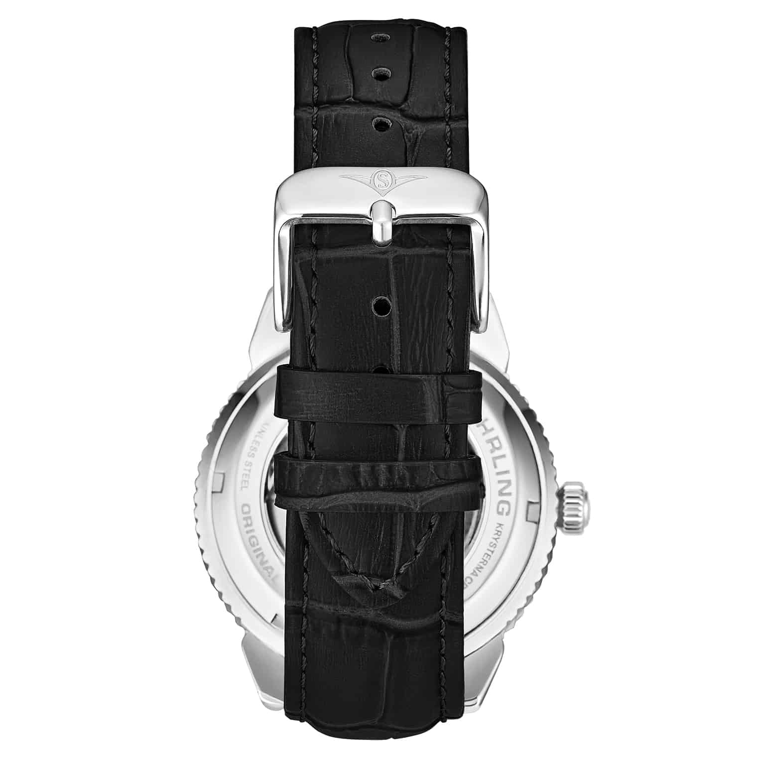 Legacy Black/Leather/White Dial/Silver Case | White Dial - Image 5
