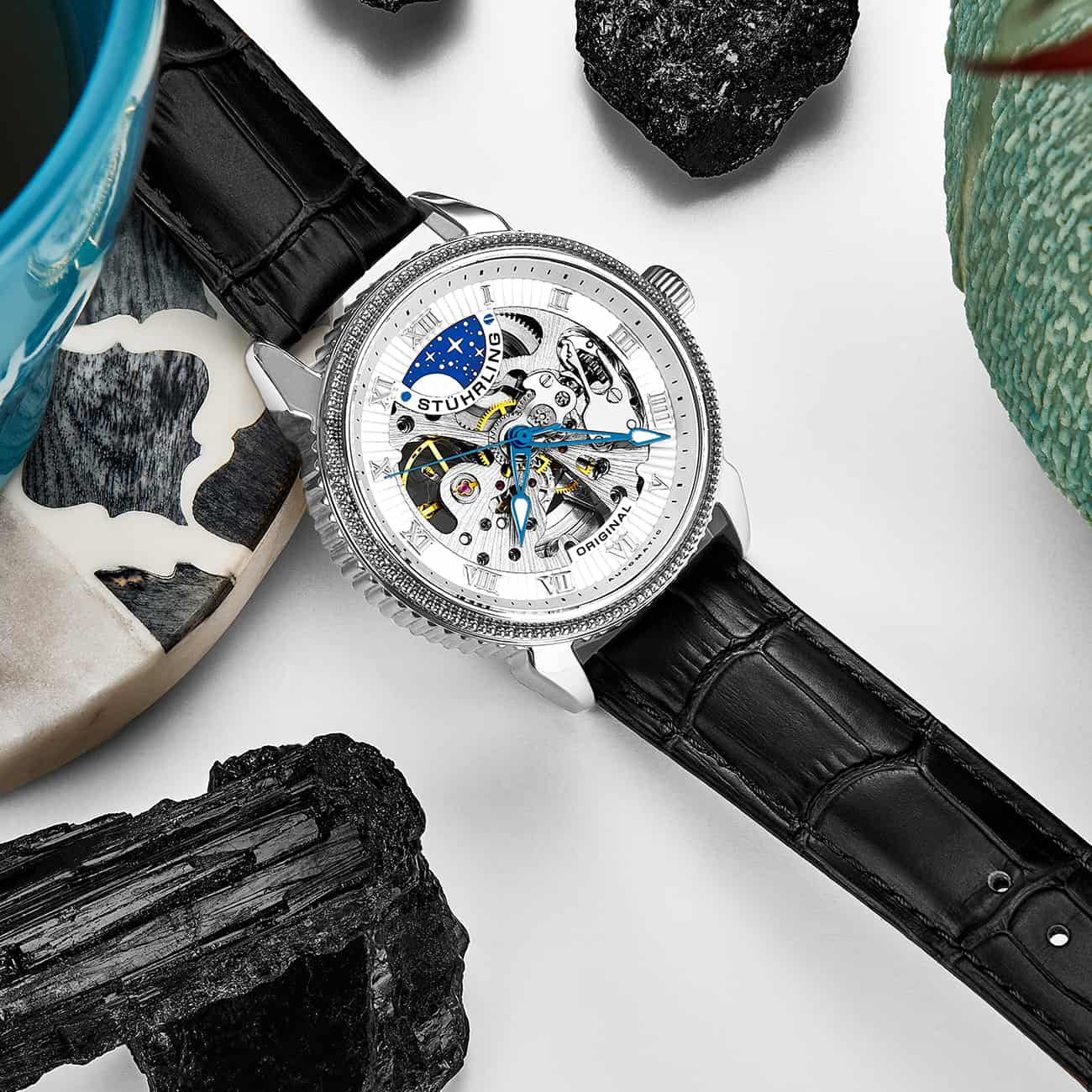 Legacy Black/Leather/White Dial/Silver Case | White Dial - Image 6