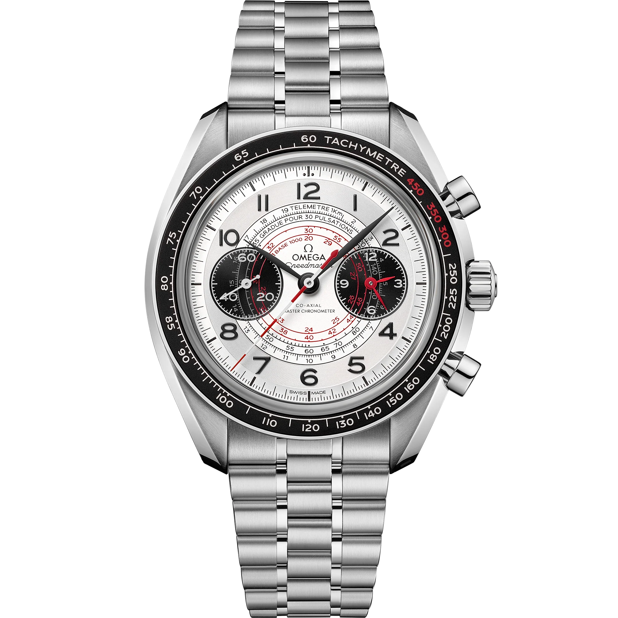 Speedmaster Chronoscope 43mm White / Black | White Dial