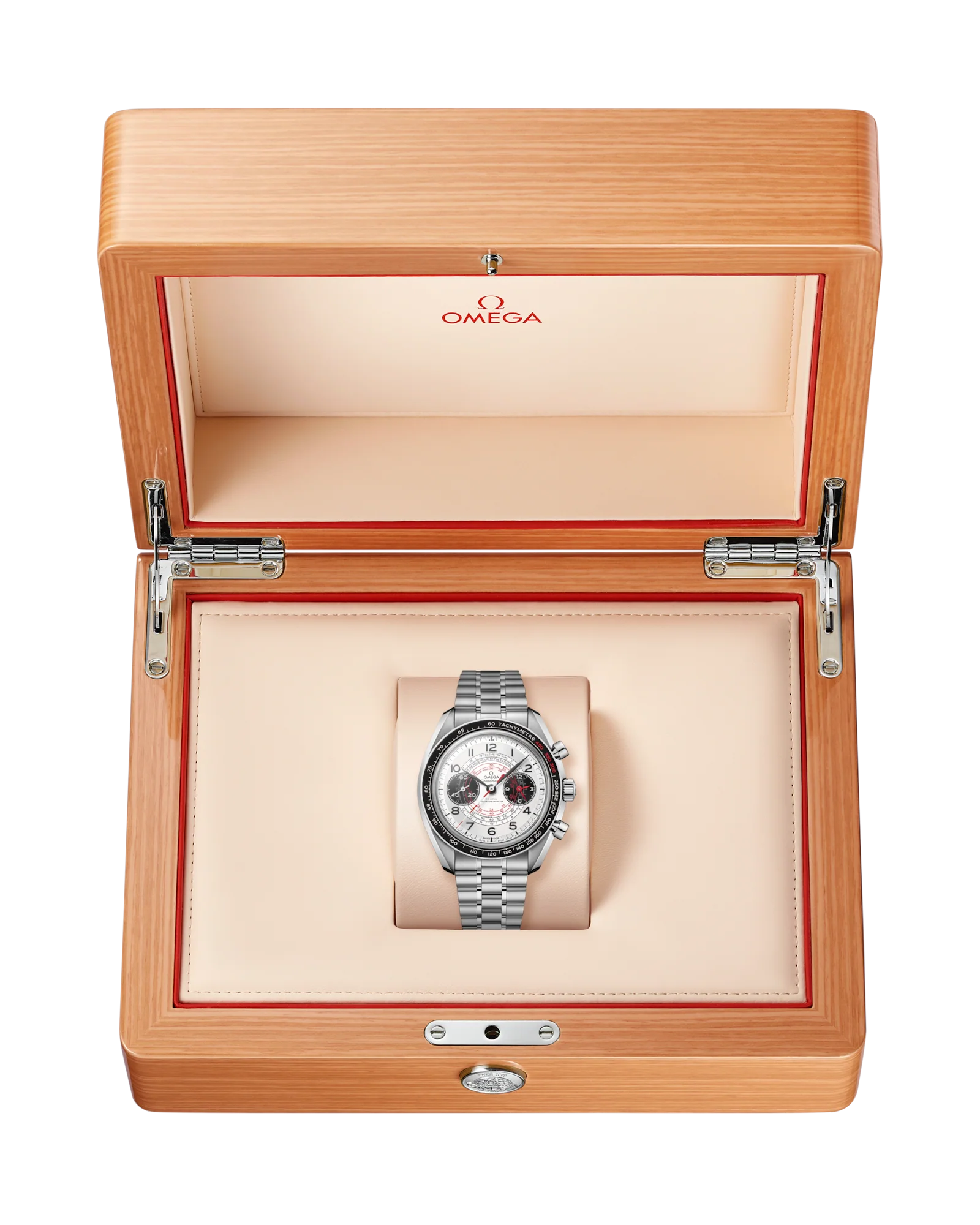 Speedmaster Chronoscope 43mm White / Black | White Dial - Image 3