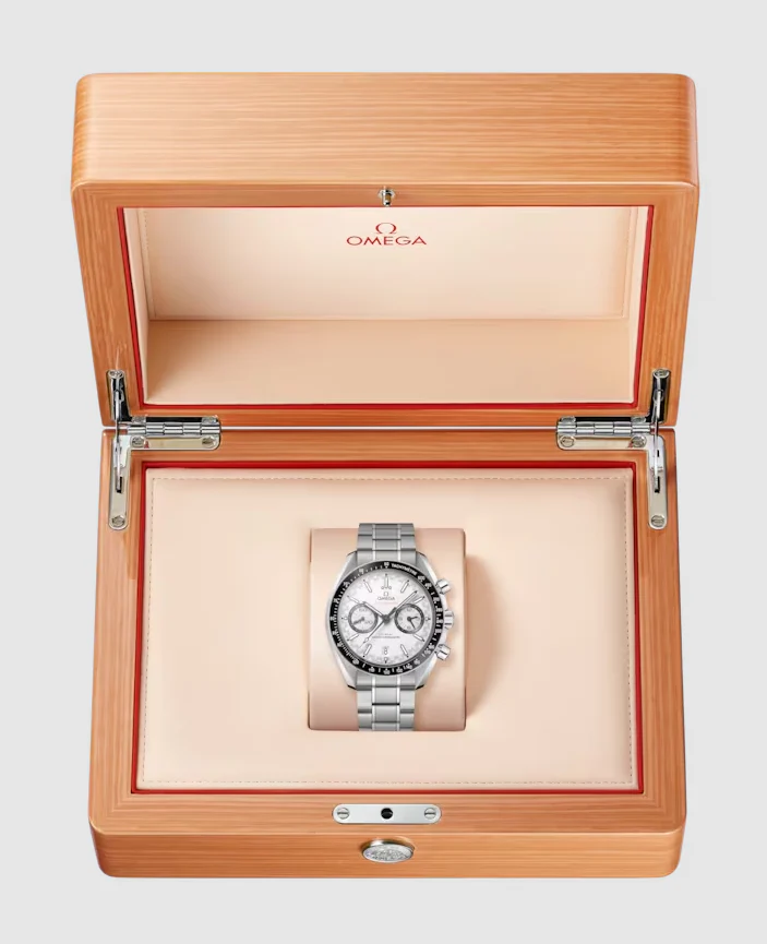 Speedmaster Racing 44.25mm | White Dial - Image 5
