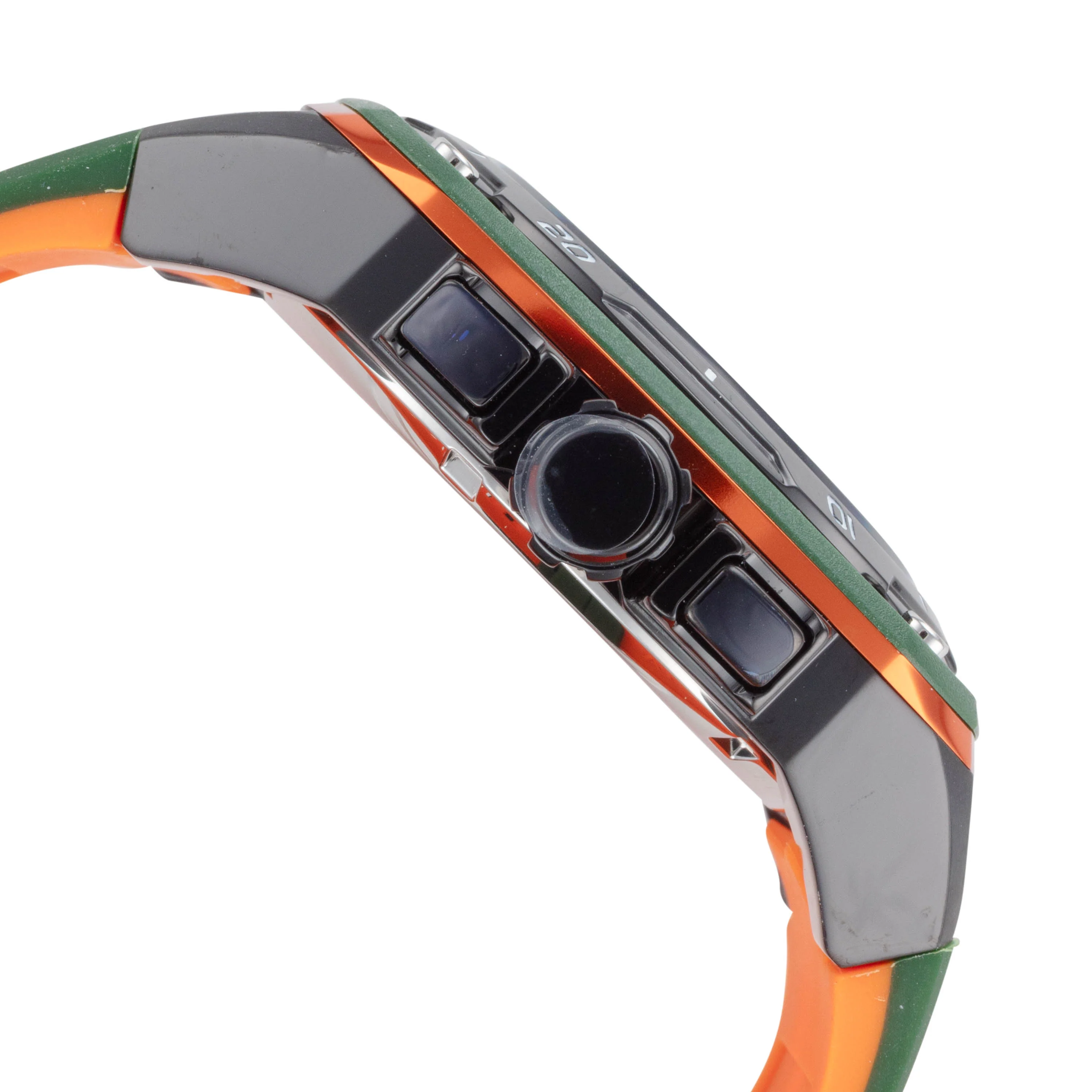 Speedway 46mm / Black / Green | Black Dial - Image 2
