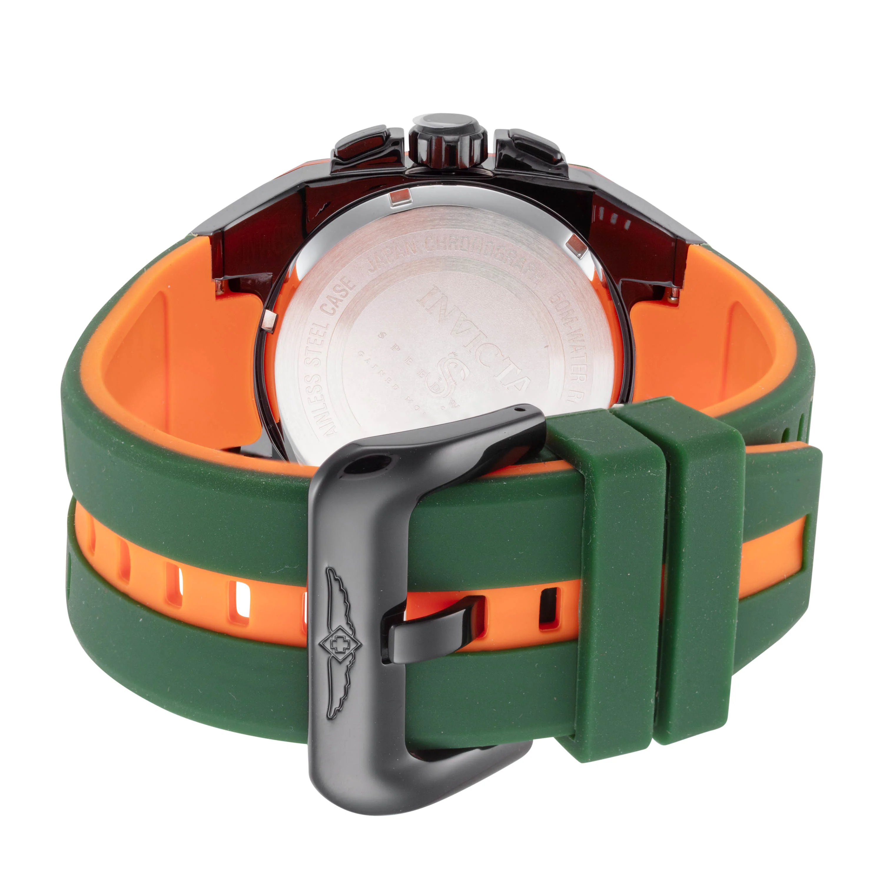 Speedway 46mm / Black / Green | Black Dial - Image 3