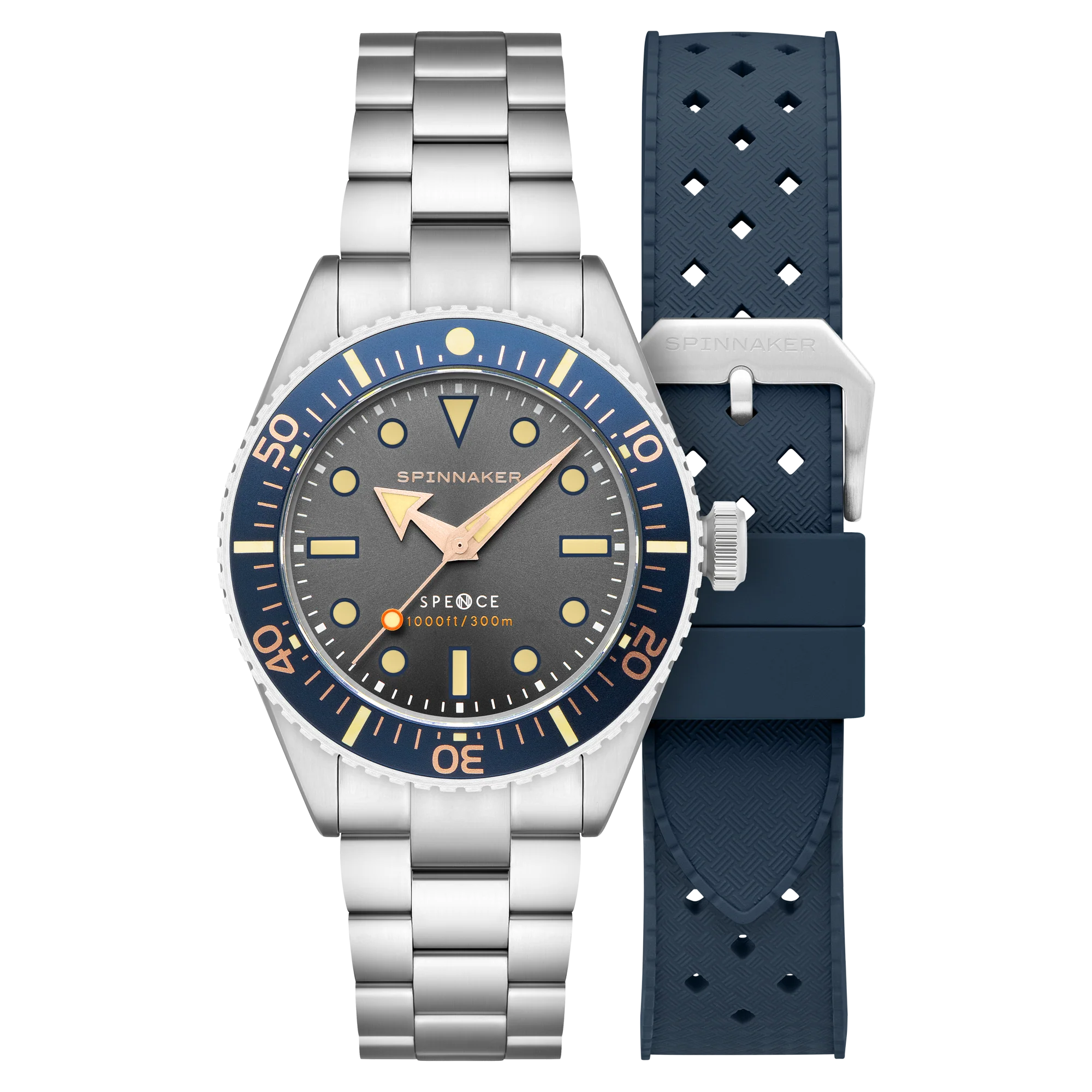 Spence 300 Automatic Grey/Stainless Steel | Grey Dial