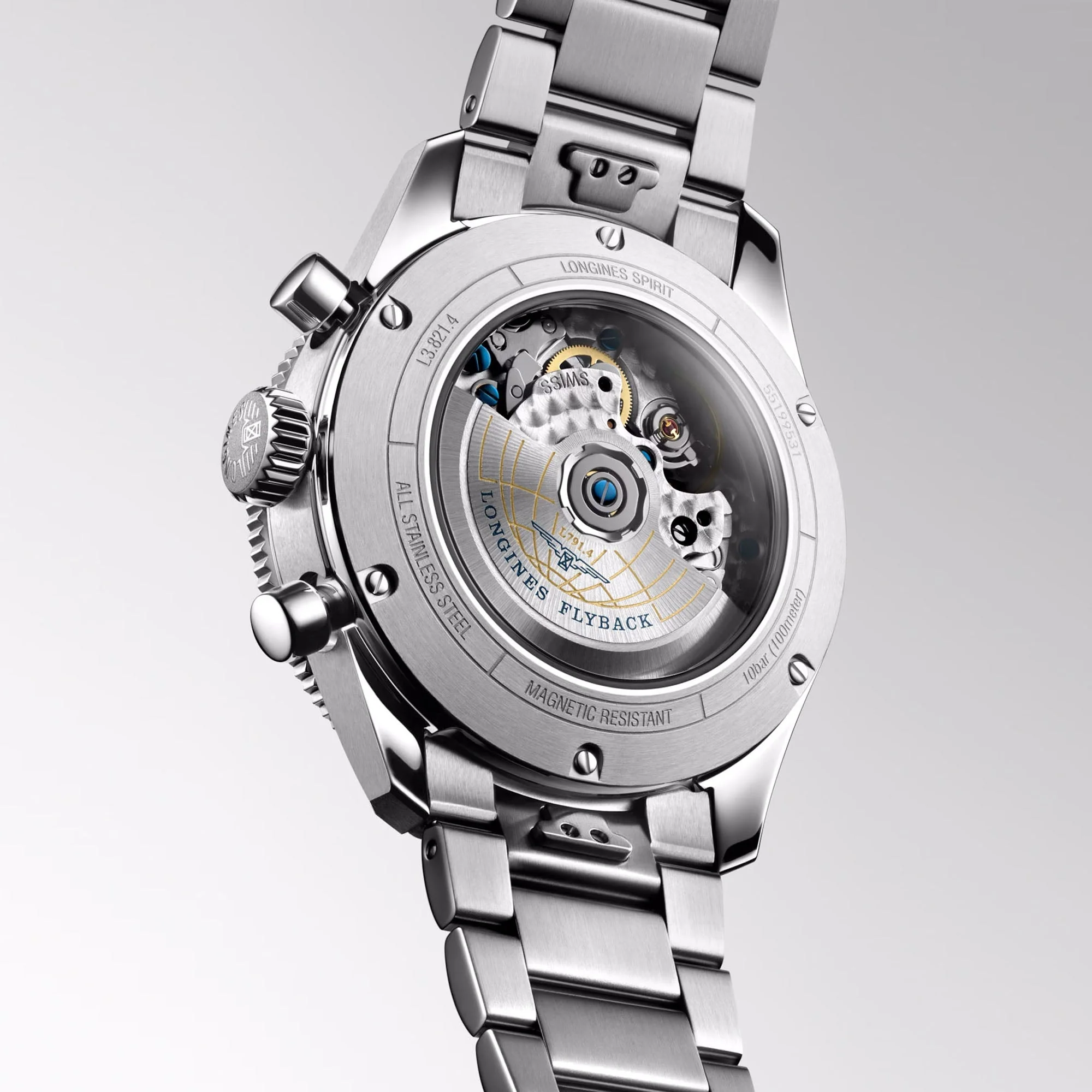 Spirit Flyback Black / Stainless Steel | Black Dial - Image 3
