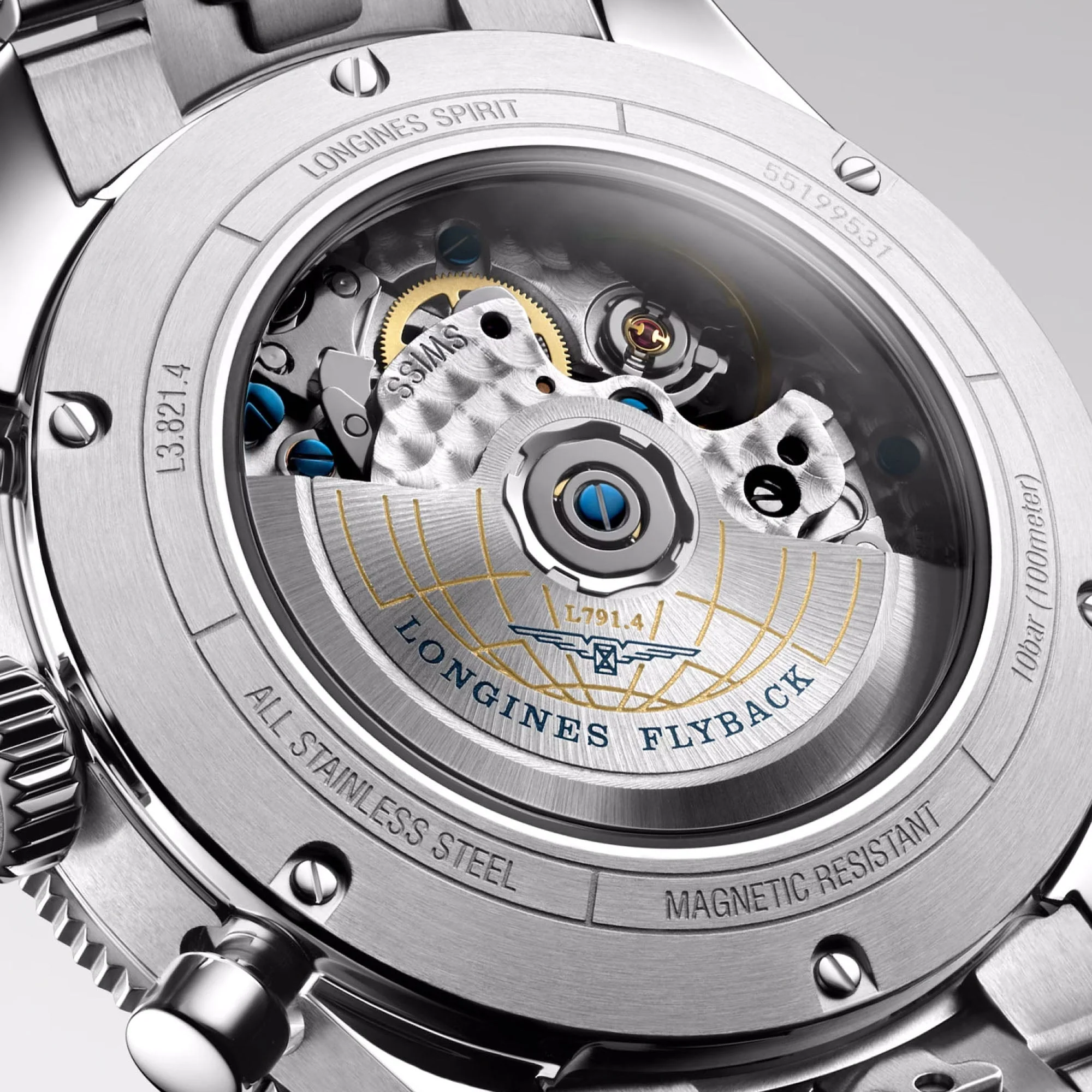 Spirit Flyback Black / Stainless Steel | Black Dial - Image 4