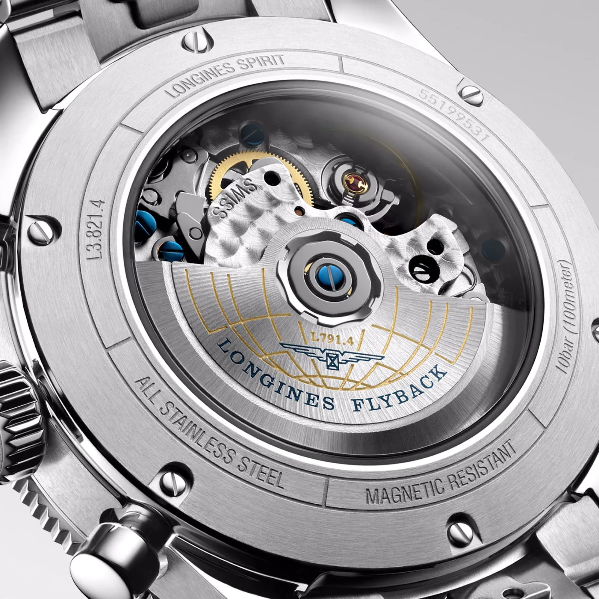 Spirit Flyback Blue / Stainless Steel | Blue Dial - Image 4