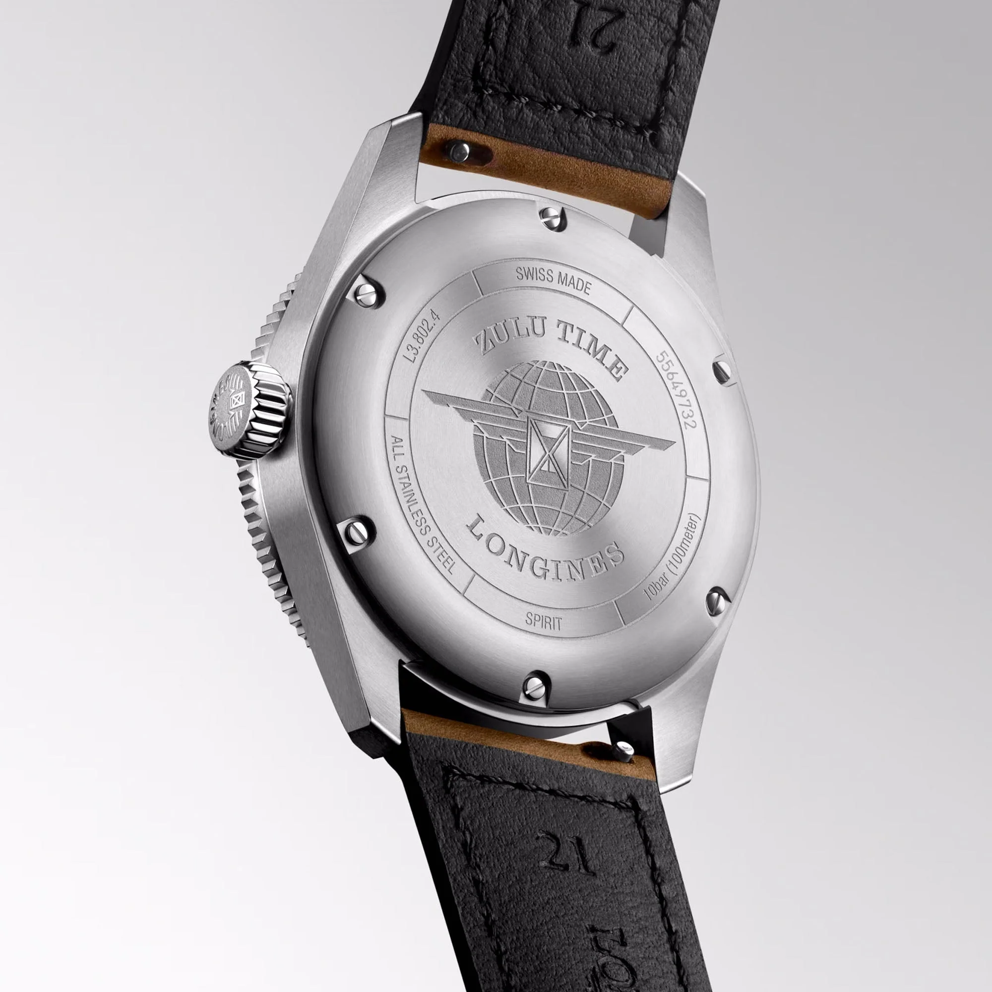 Spirit Zulu Charcoal / Leather | Charcoal Dial - Image 3