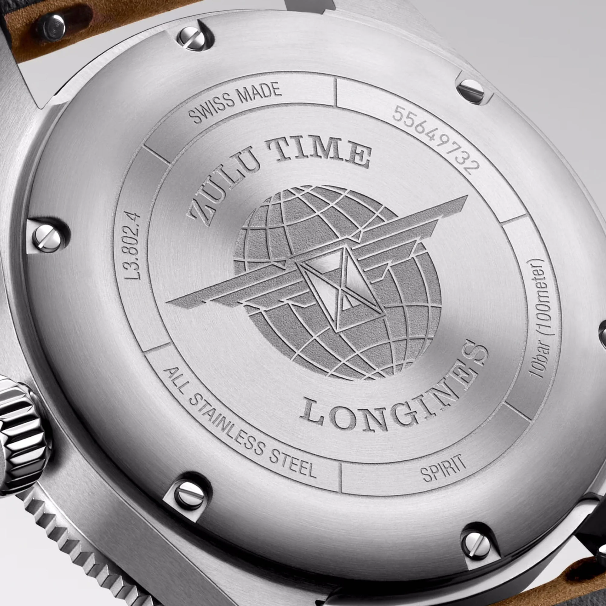 Spirit Zulu Charcoal / Leather | Charcoal Dial - Image 4