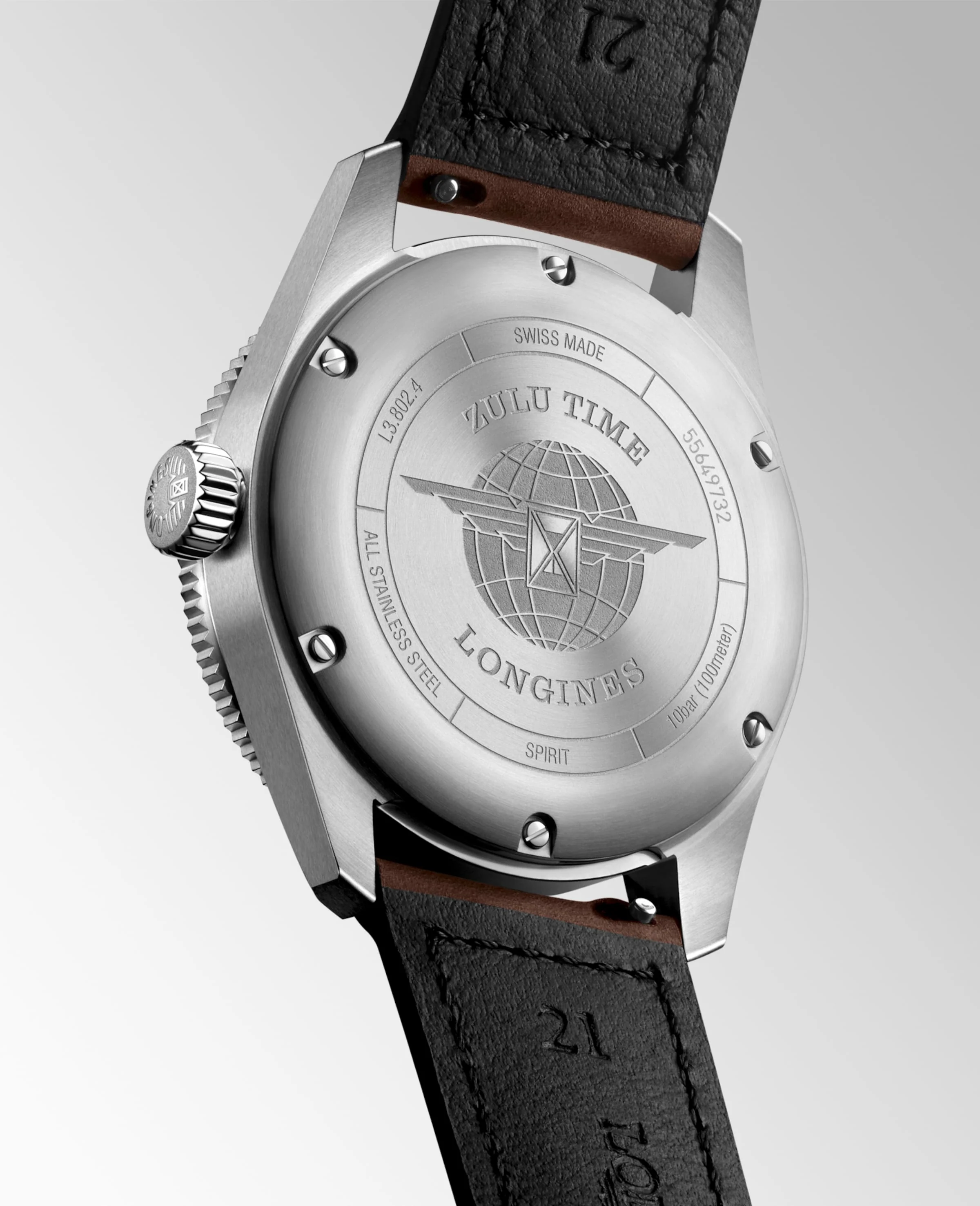 Spirit Zulu Black / Leather | Black Dial - Image 4