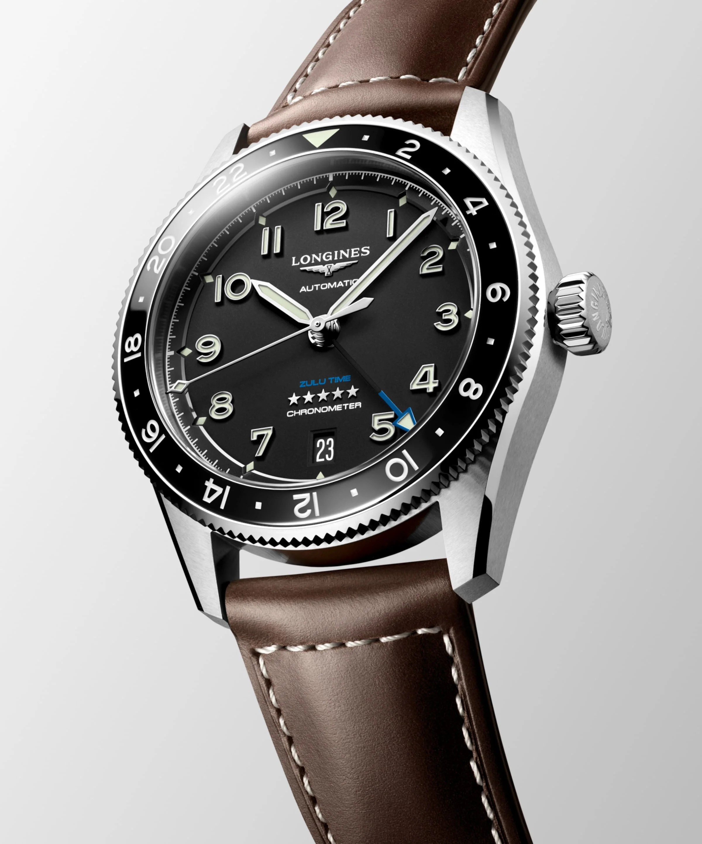 Spirit Zulu Black / Leather | Black Dial - Image 5