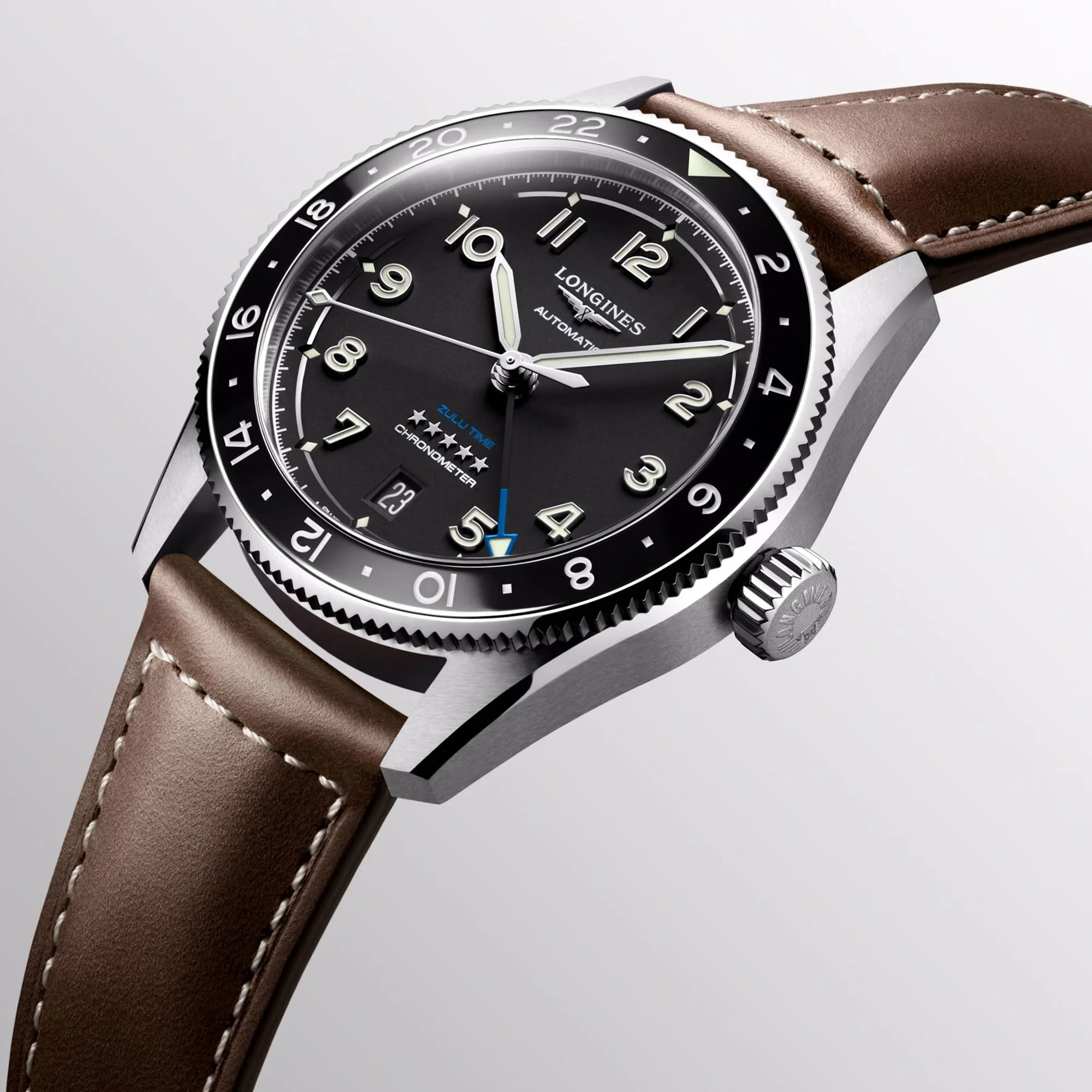 Spirit Zulu Black / Leather | Black Dial - Image 7