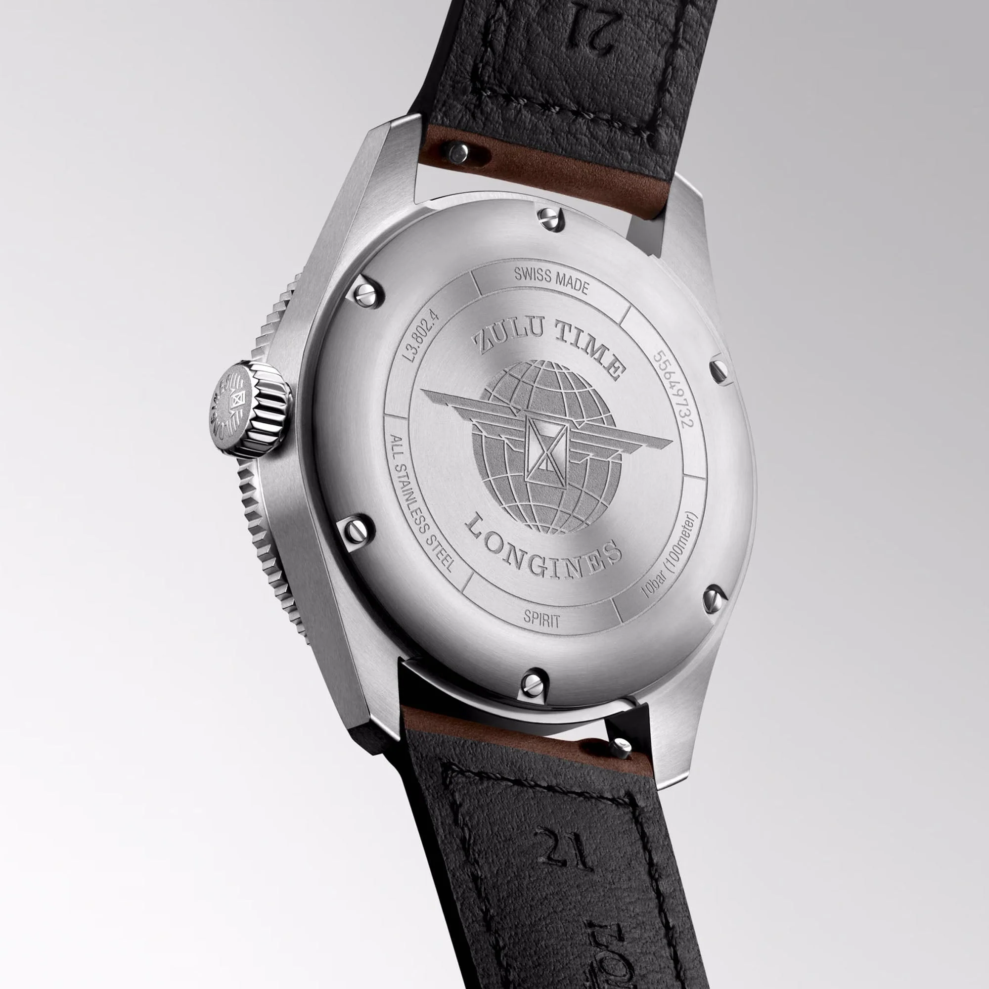 Spirit Zulu Black / Leather | Black Dial - Image 8