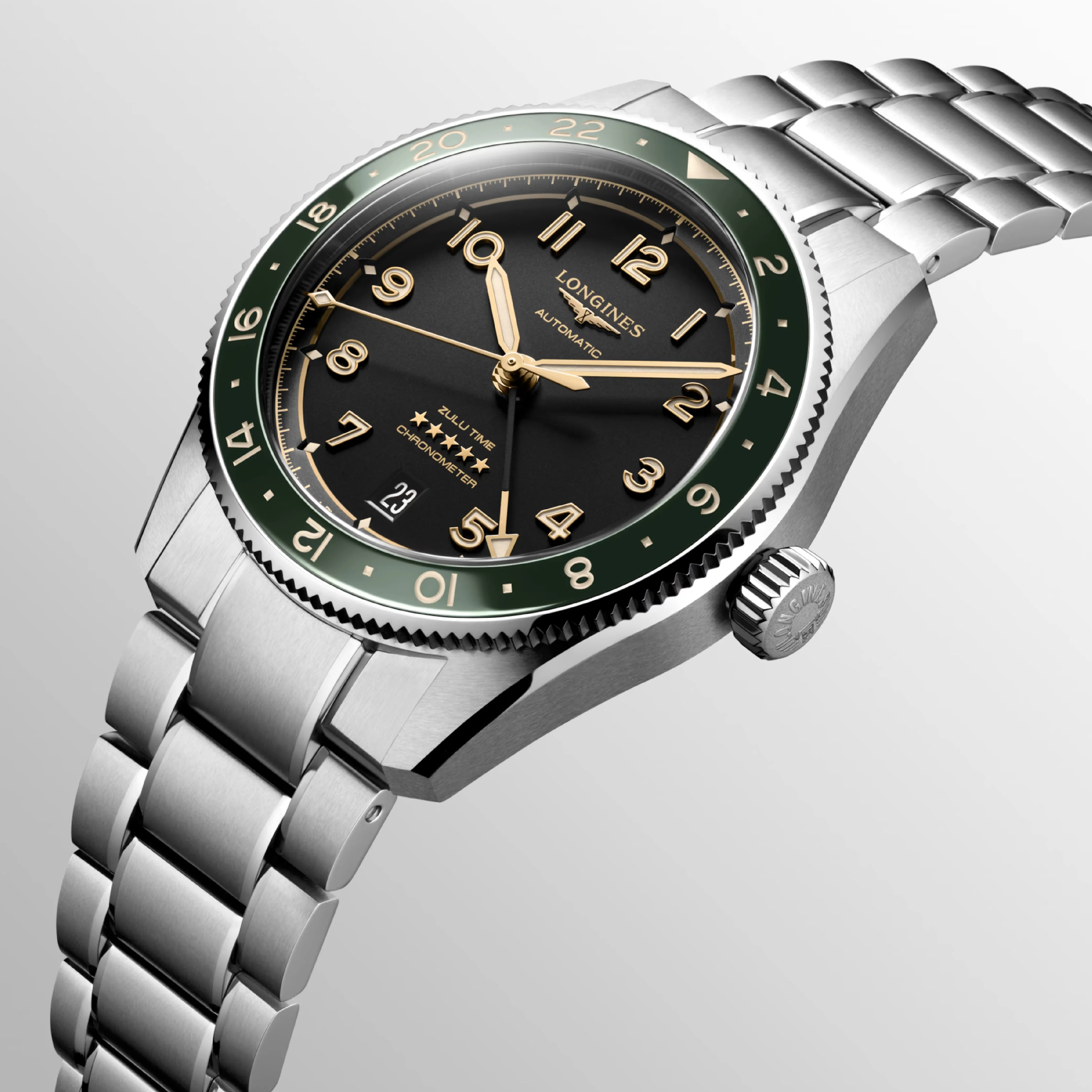 SPIRIT ZULU TIME Black / Stainless Steel | Black Dial - Image 2