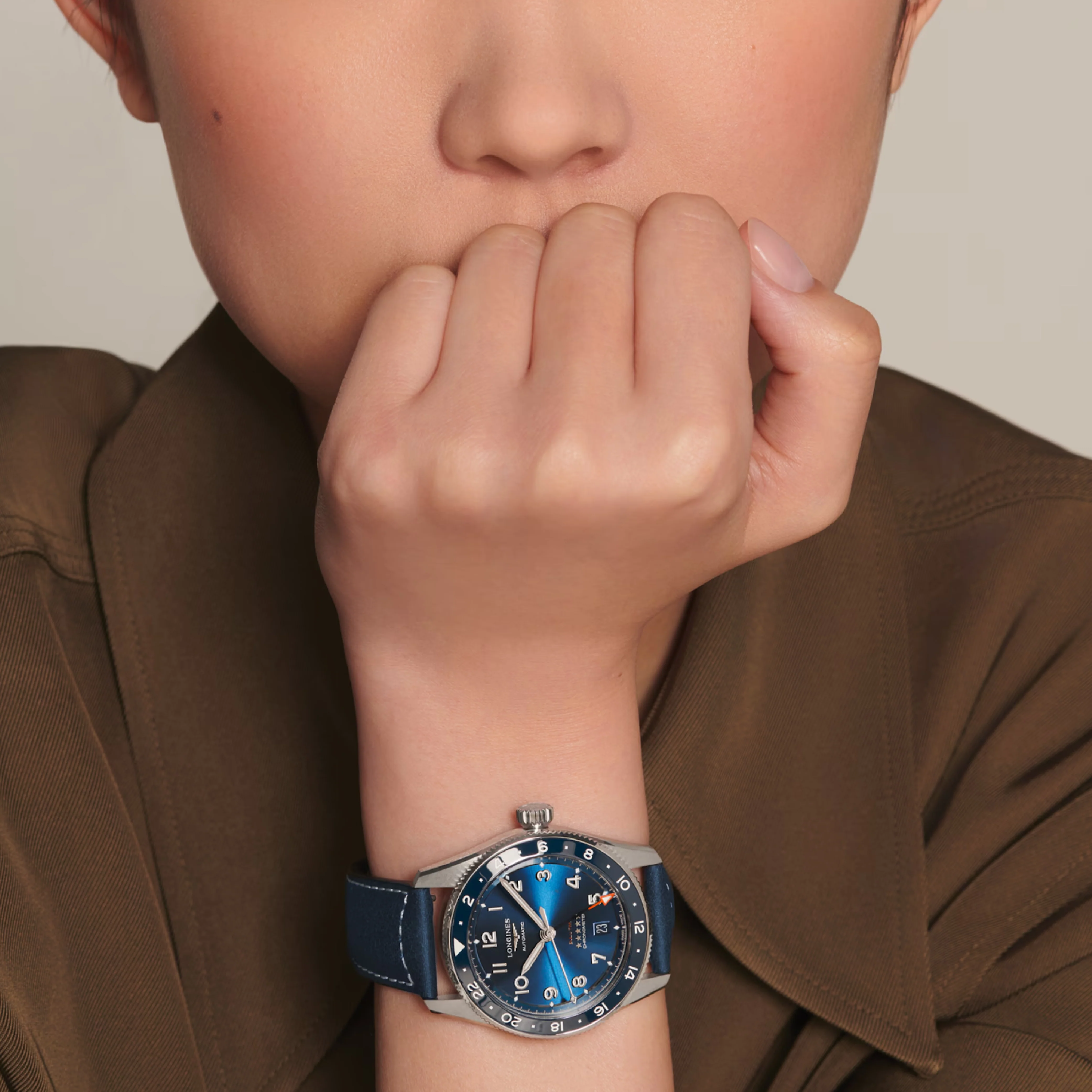 SPIRIT ZULU TIME Blue / Leather | Blue Dial - Image 4