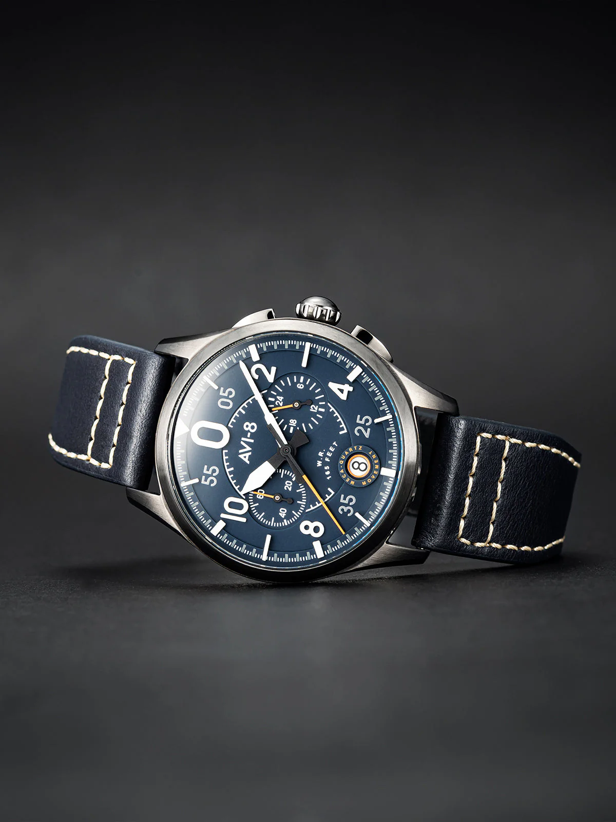 Spitfire Chronograph Blue / Leather | Blue Dial - Image 10