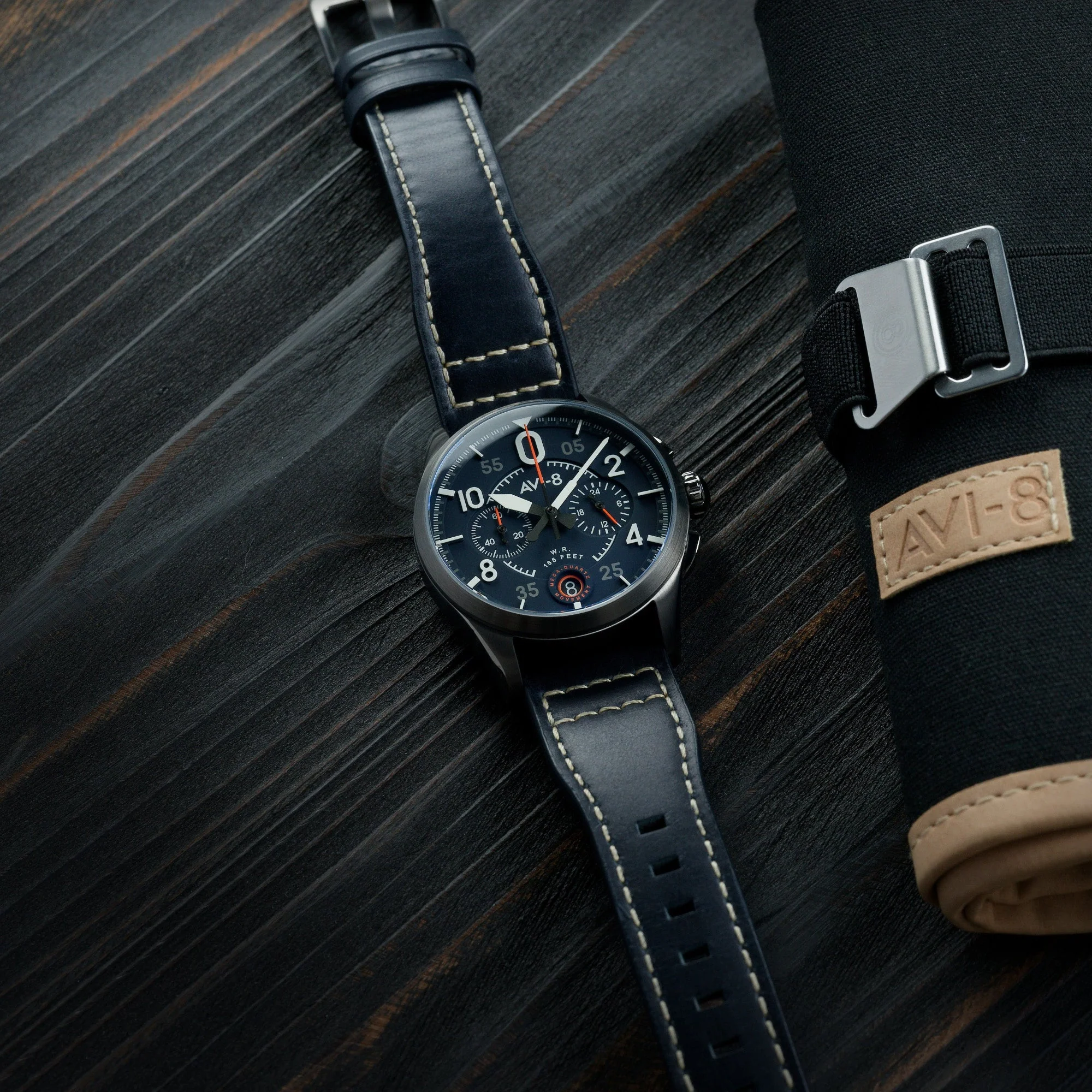 Spitfire Chronograph Blue / Leather | Blue Dial - Image 7
