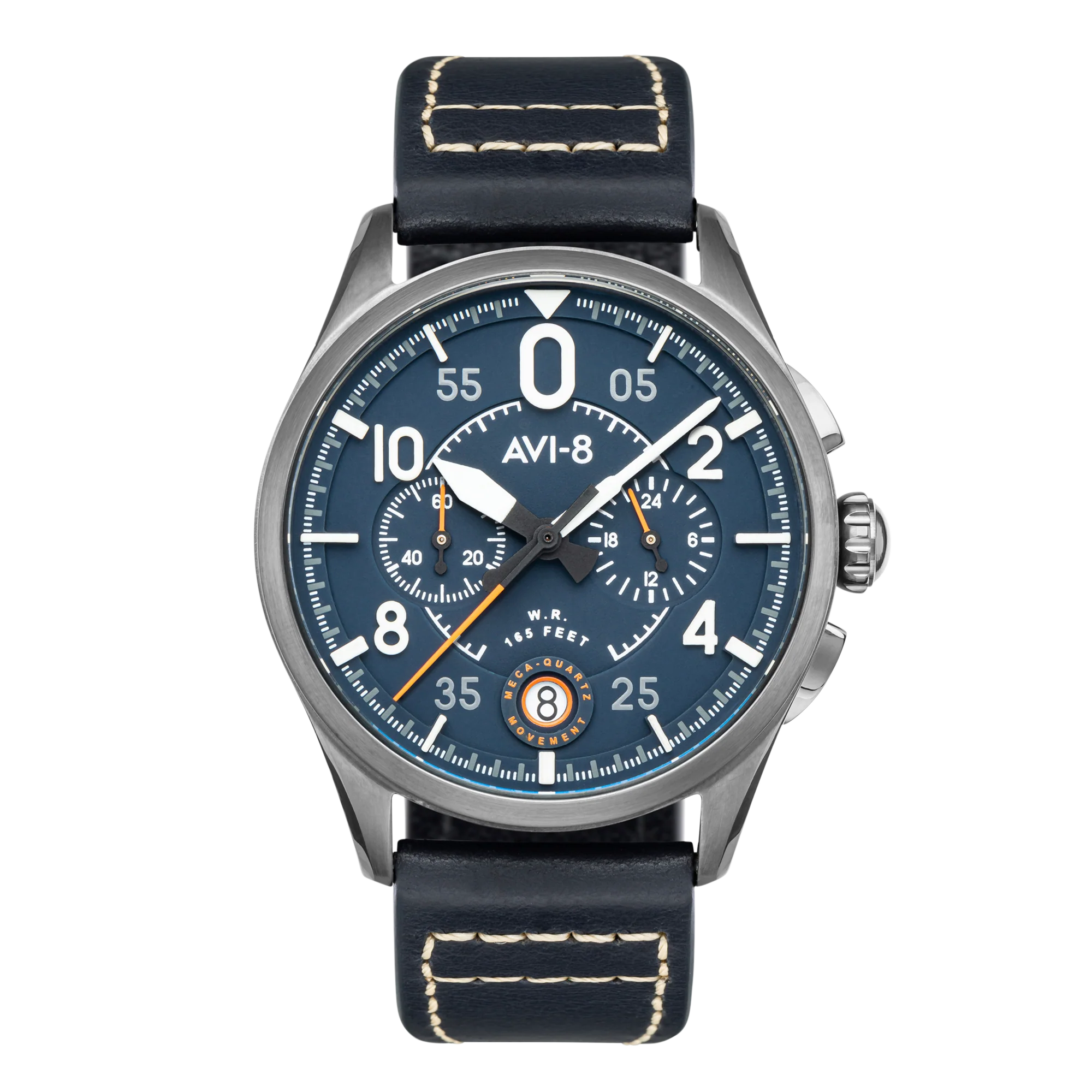 Spitfire Chronograph Blue / Leather | Blue Dial - Image 9
