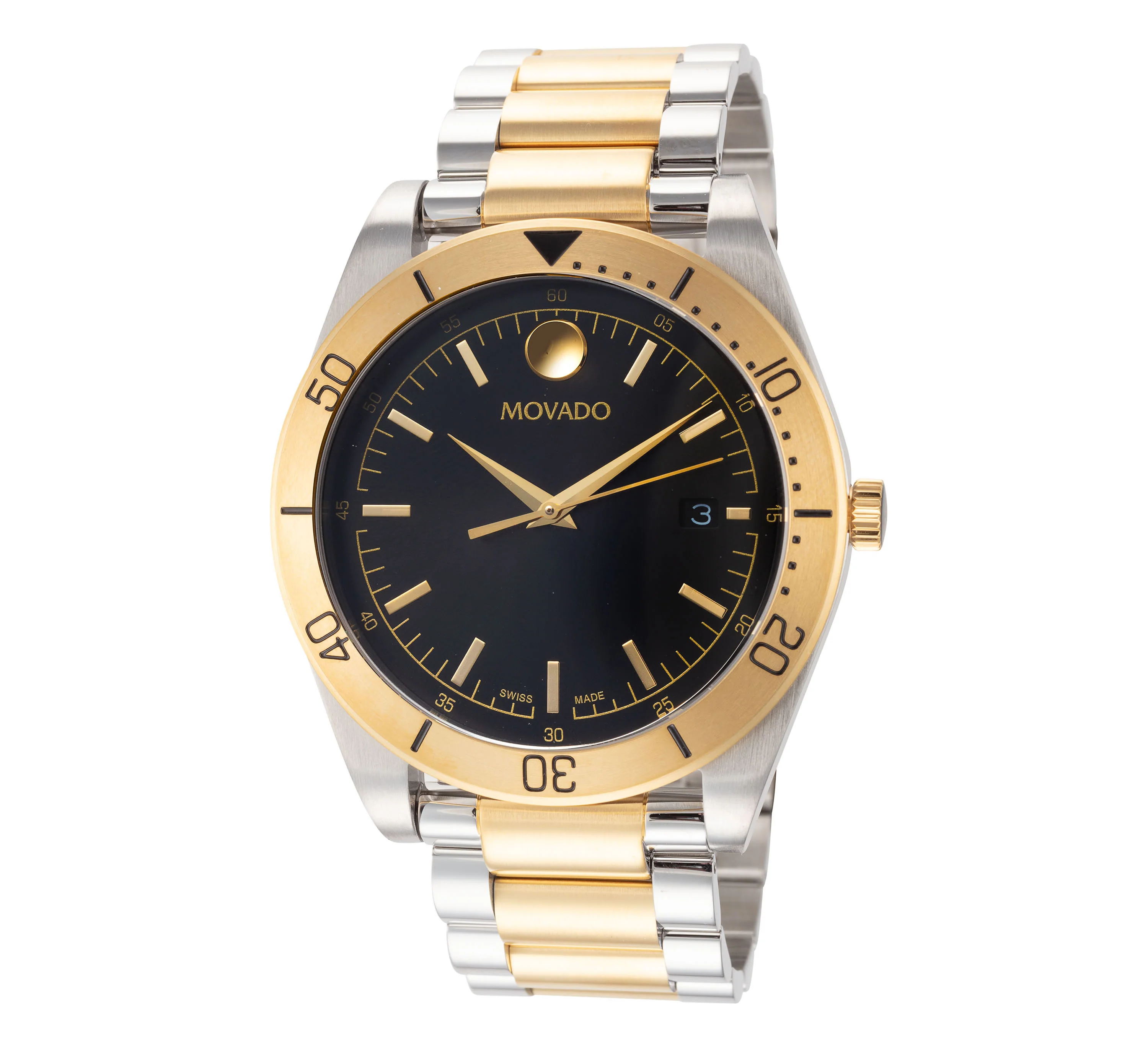 Sport 41mm / Black / Silver and Gold Black Dial