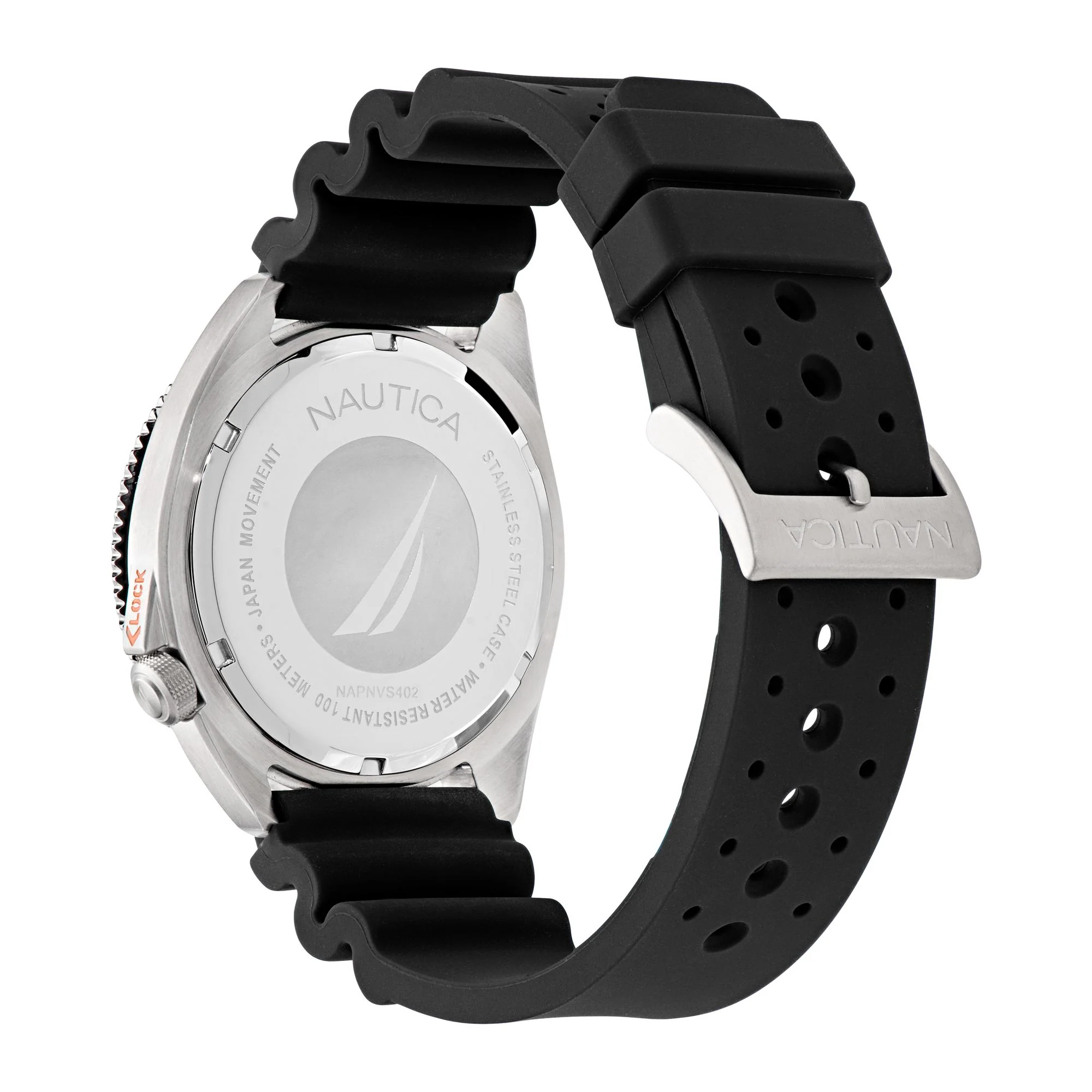 SPORTY Black / Stainless Steel | Orange Dial - Image 3