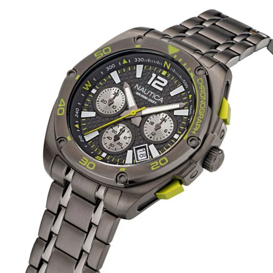 SPORTY Gunmetal / Stainless Steel | Black Dial - Image 4