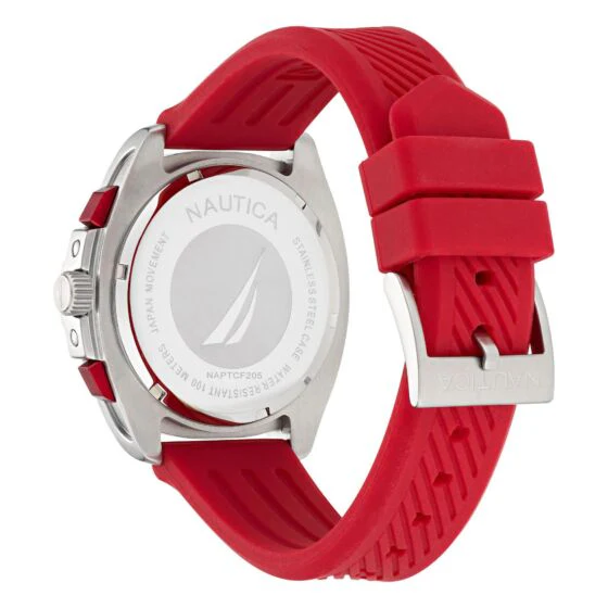 SPORTY Red / Stainless Steel | Silver Dial - Image 2