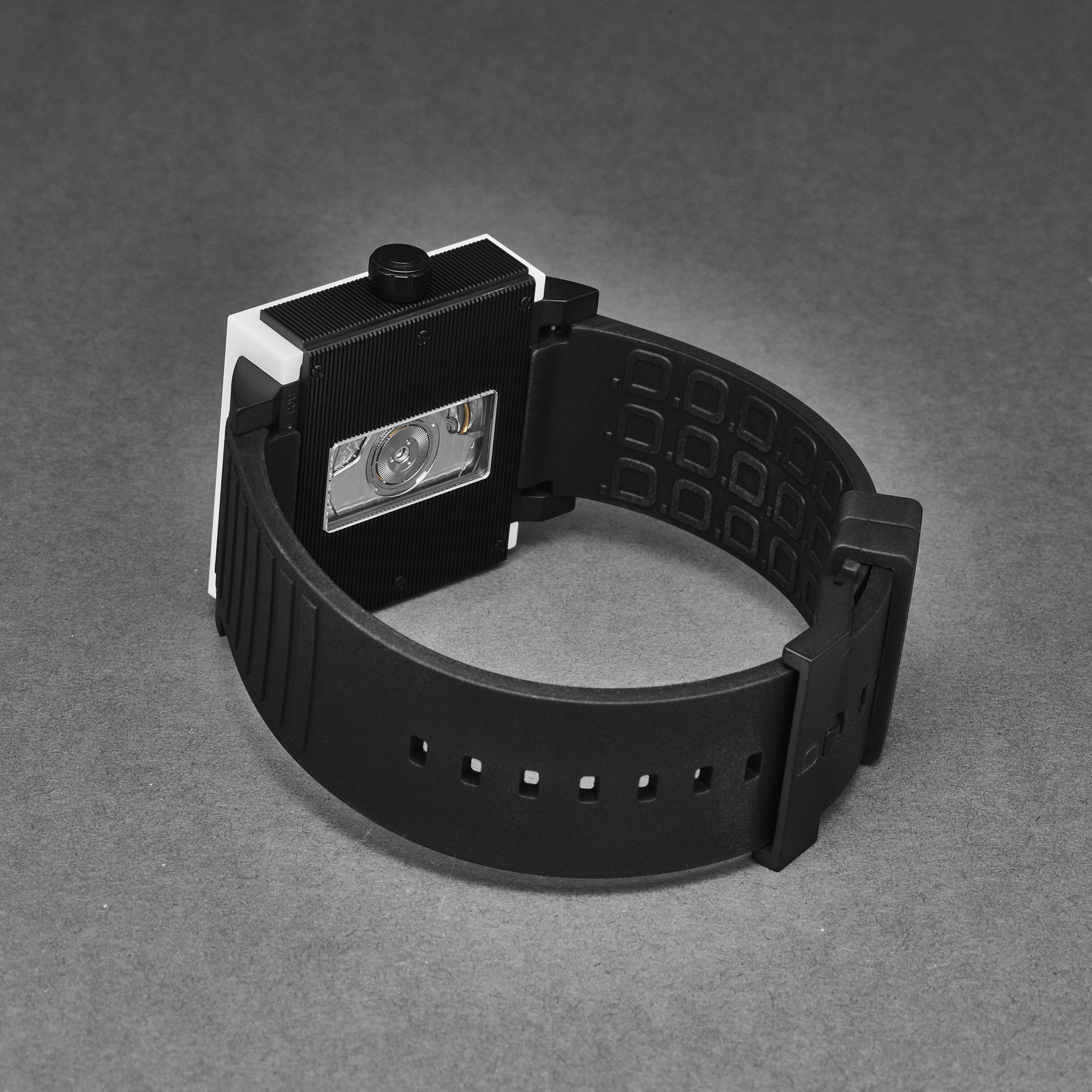 Square BC0151T2C101.01 / Matt black | Matt black Dial - Image 3