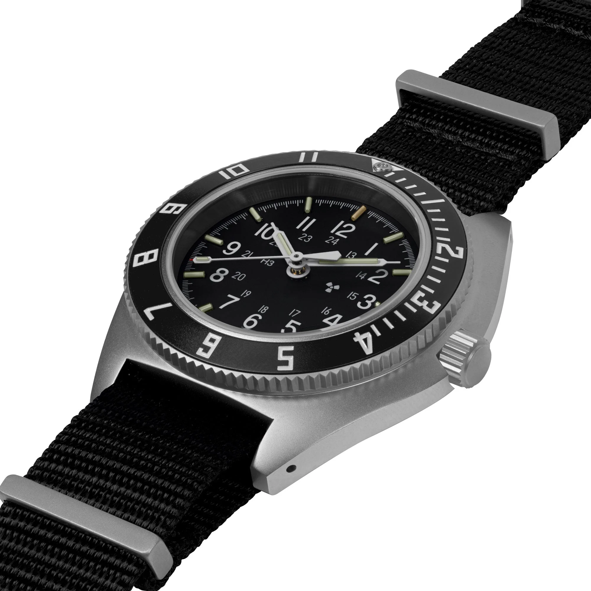 SSNAV Automatic Sterile SSNAV Auto Sterile-DS Nylon | Black Dial - Image 4