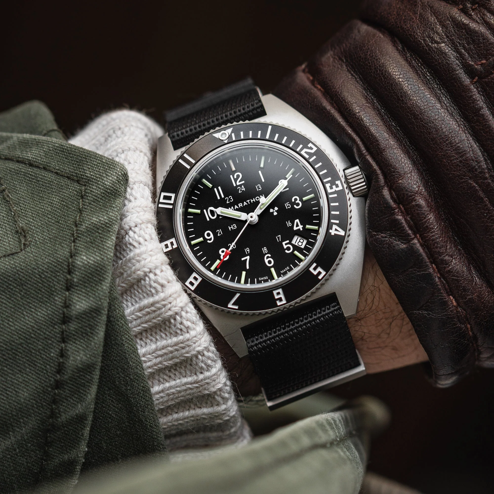 Navigator Quartz with Date Black NGM/Def Std Matte Black Dial - Image 3
