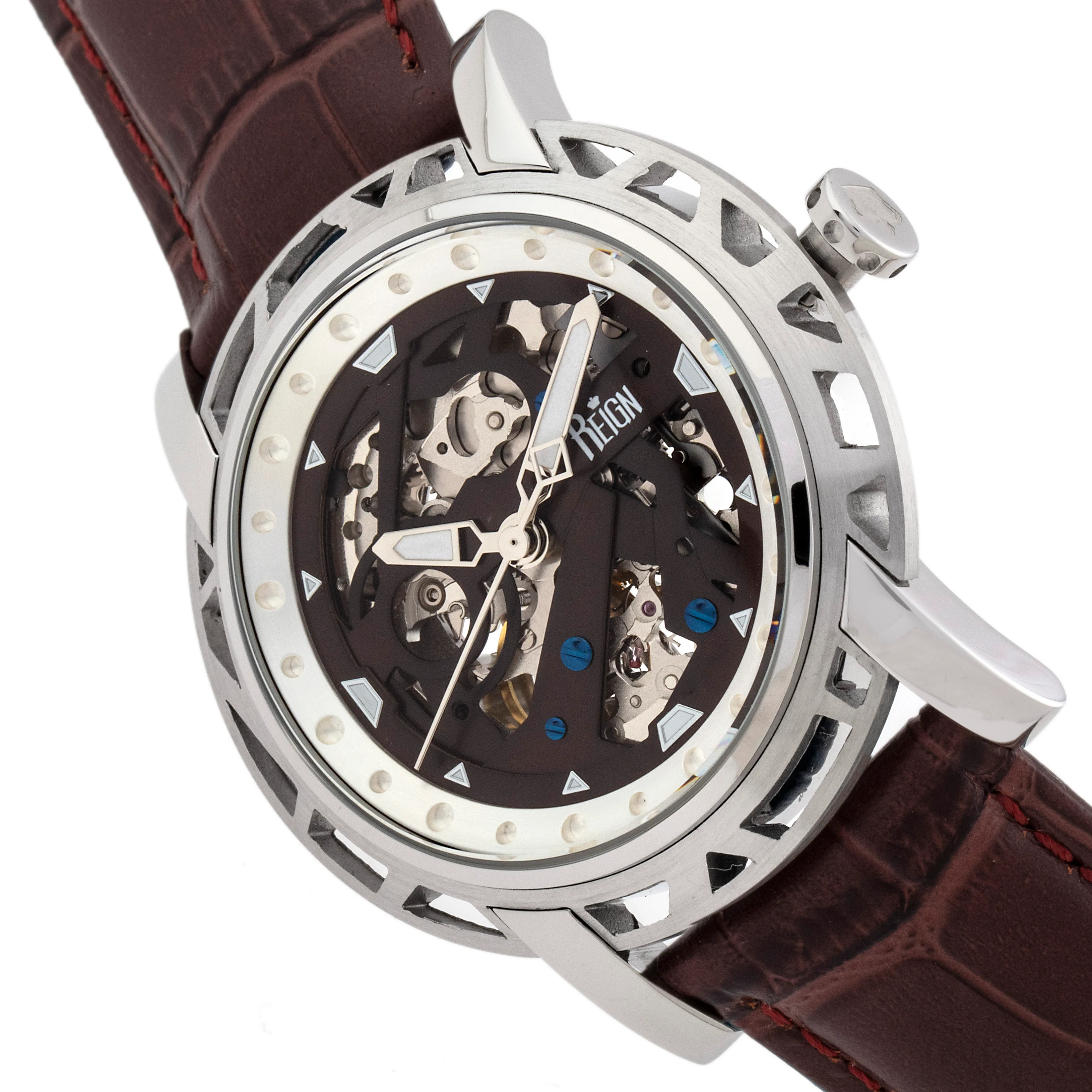 Stavros Silver/Dark Brown | Brown Dial - Image 3
